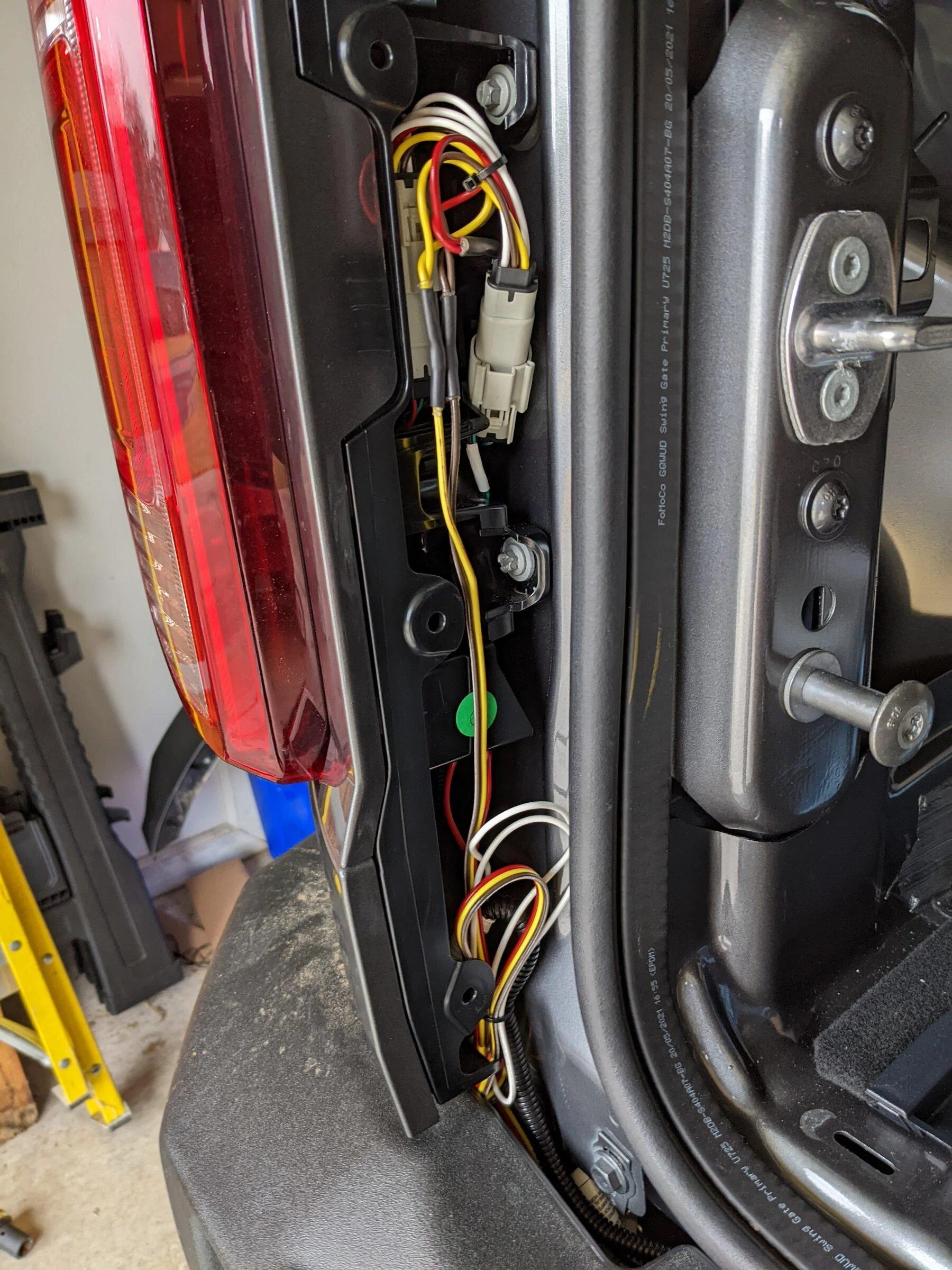 Ford Bronco Curt Plug-and-Play No-Splice Trailer Wiring Harness Out For Bronco PXL_20211218_213600202