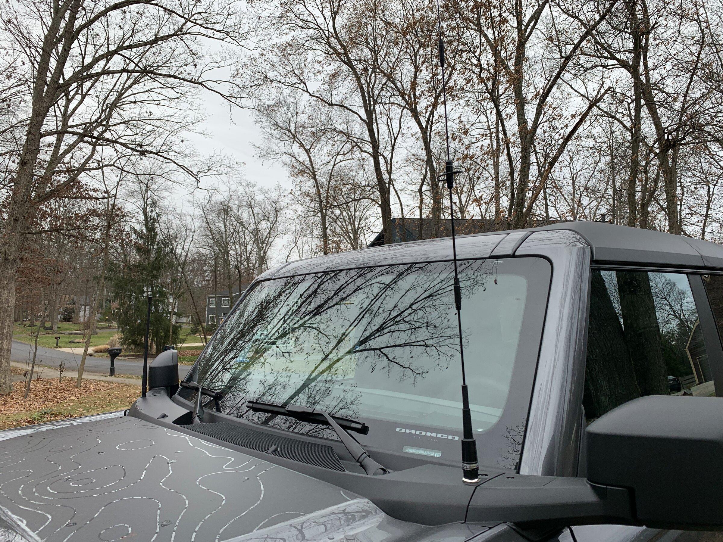 Ford Bronco Mobile Ham Radio Install - Yaesu FTM-300 20211219_154507760_iOS