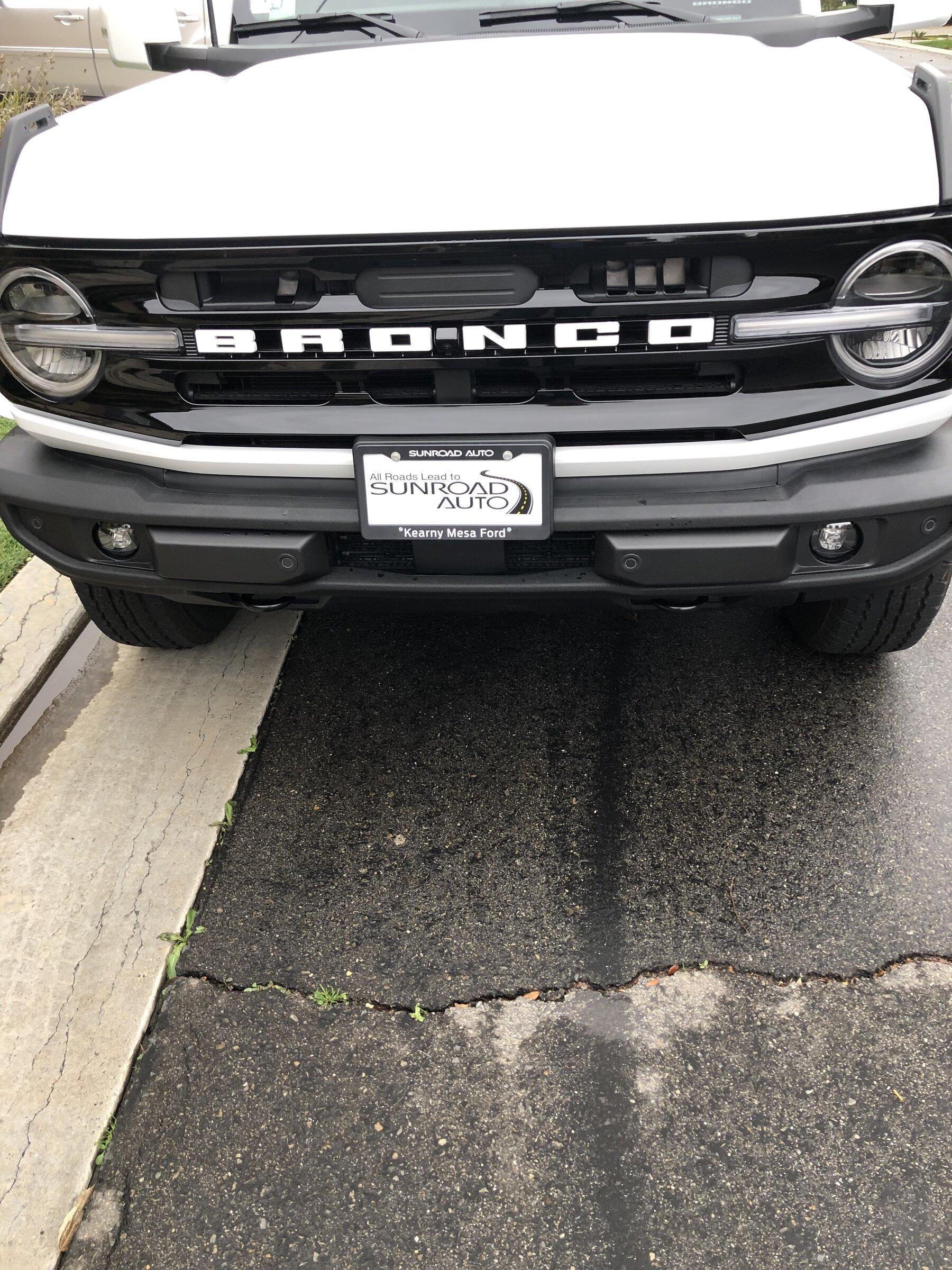 Ford Bronco License plate option 372CBCD0-CC2B-44B9-A67A-042DCBF2ED78