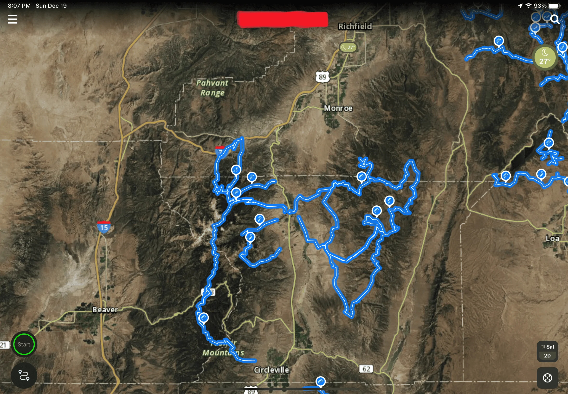 Ford Bronco Off Road Maps that work on the Bronco, what is Working? 1639969689652