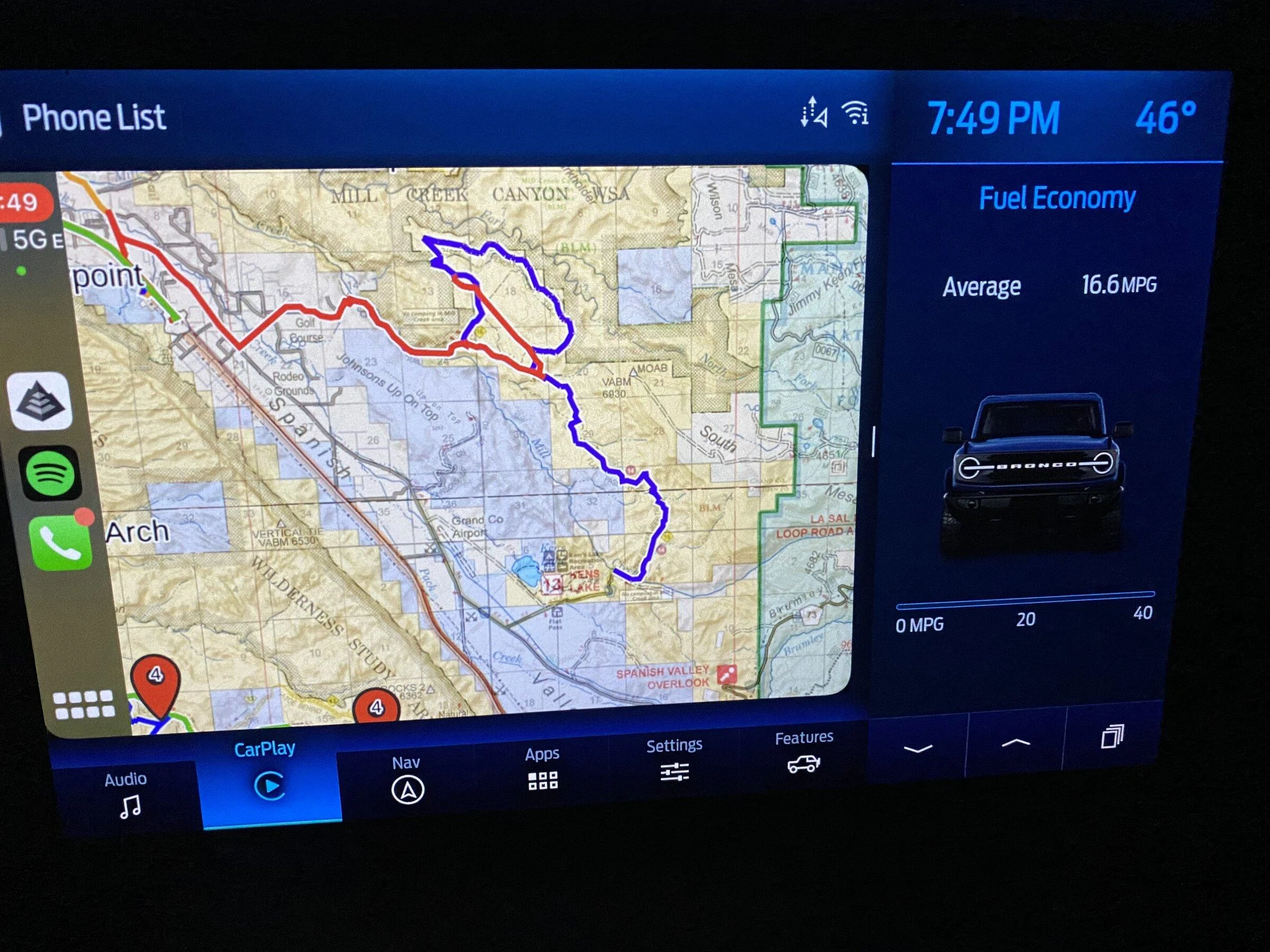 Ford Bronco Off Road Maps that work on the Bronco, what is Working? 86BBA823-D7A9-44AA-ACD9-1A4D25CE125D
