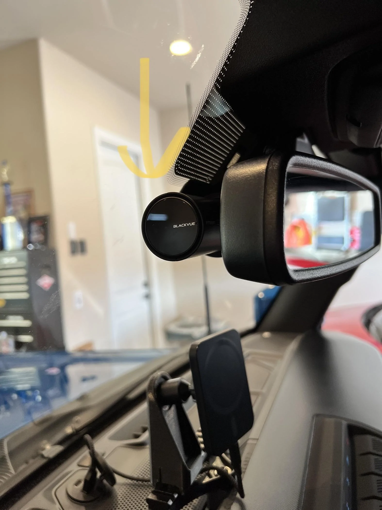 Ford Bronco BlackVue DR900X-1CH Dashcam Install complete! RenderedImag