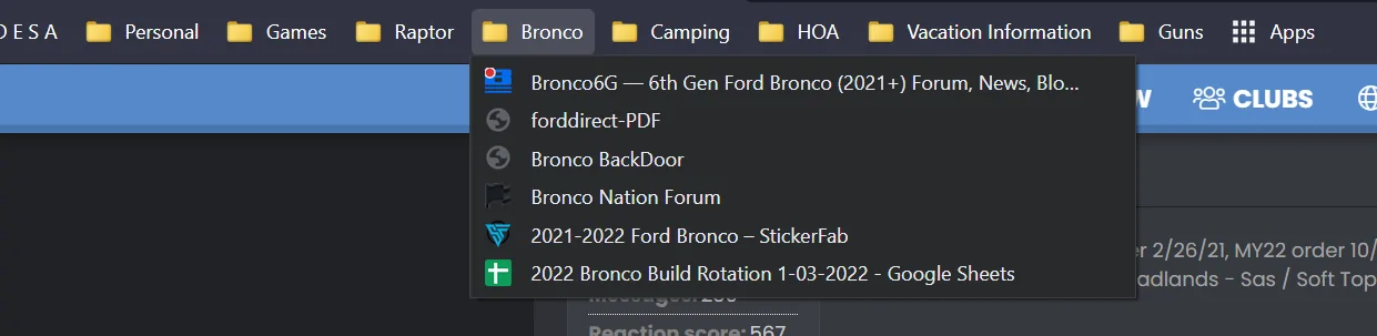 Ford Bronco 🛠 1/3/22 Build Week Group 1640010268025