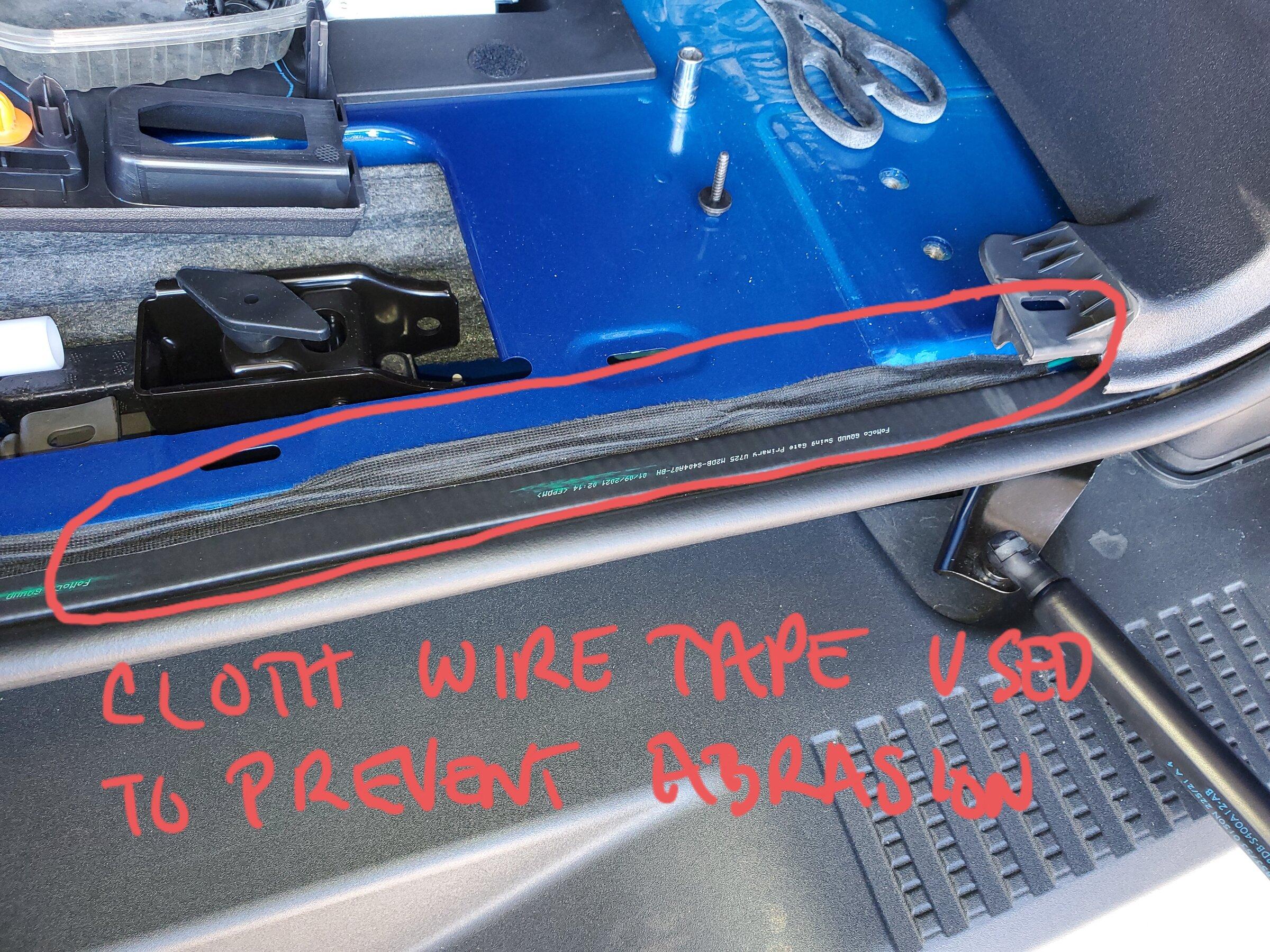 Ford Bronco Curt Plug-and-Play No-Splice Trailer Wiring Harness Out For Bronco 20211129_111342