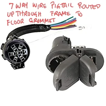 Ford Bronco Curt Plug-and-Play No-Splice Trailer Wiring Harness Out For Bronco Hopkins40985