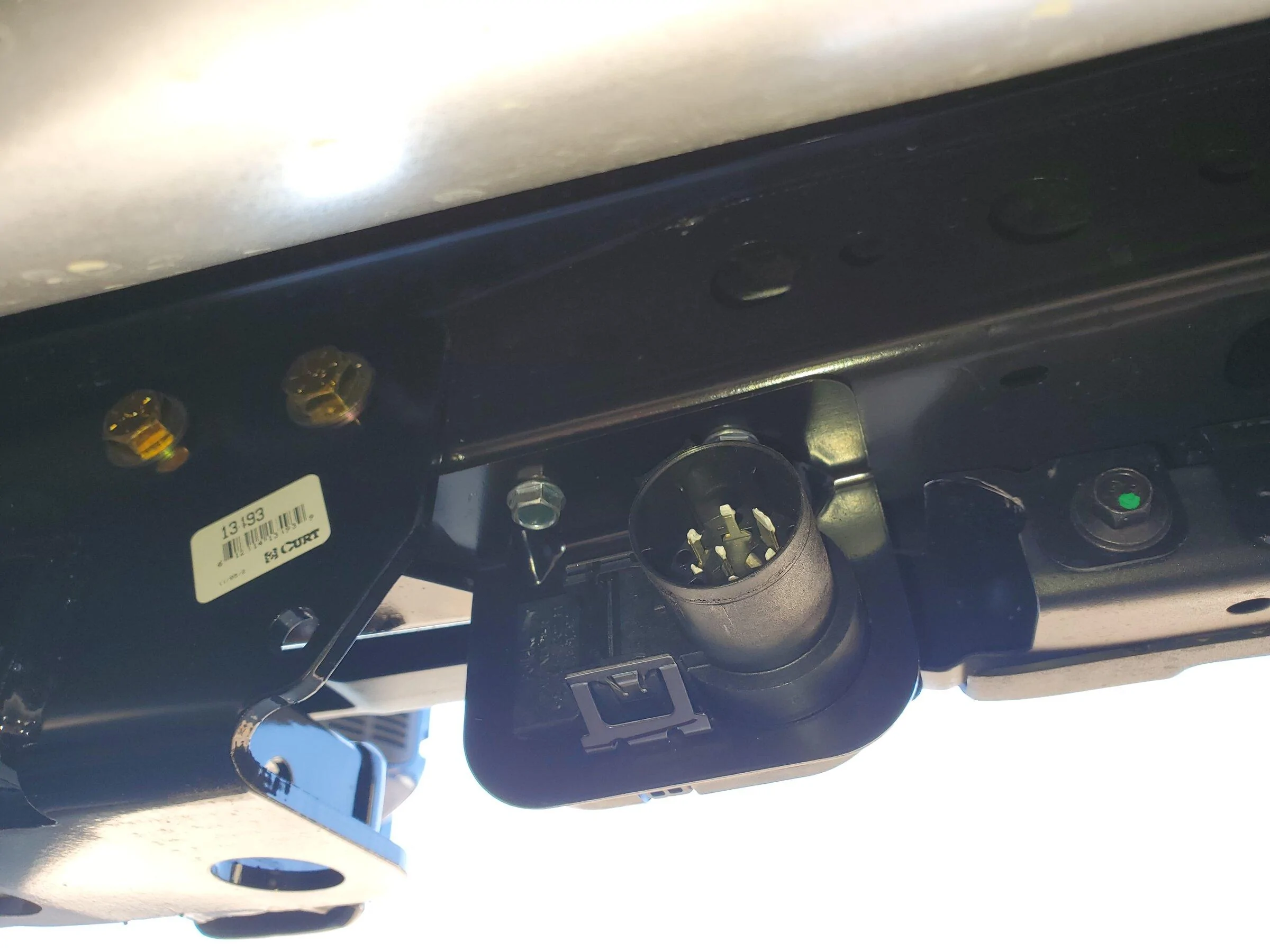 Ford Bronco Curt Plug-and-Play No-Splice Trailer Wiring Harness Out For Bronco 20211129_121001