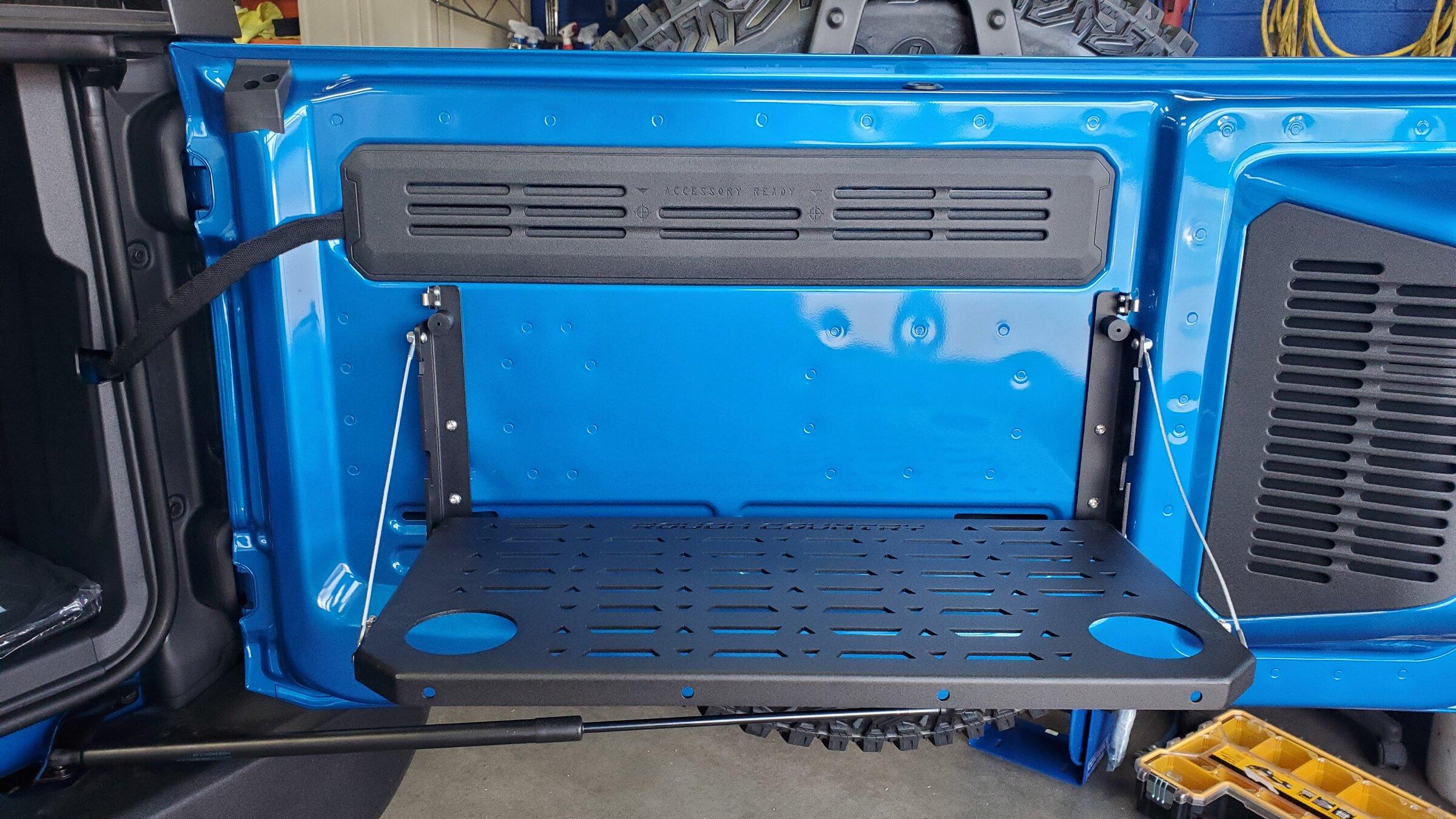 Ford Bronco Rough Country table installed 20211220_134638