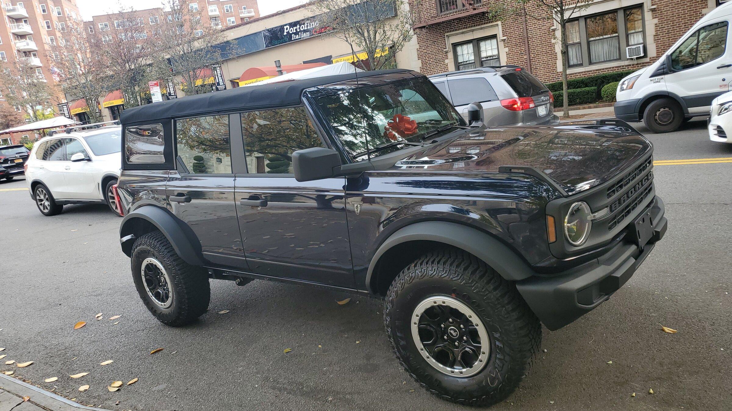 Ford Bronco 2021 Base w Sasquatch. Delivered & Timeline IMG-20211117-WA0004