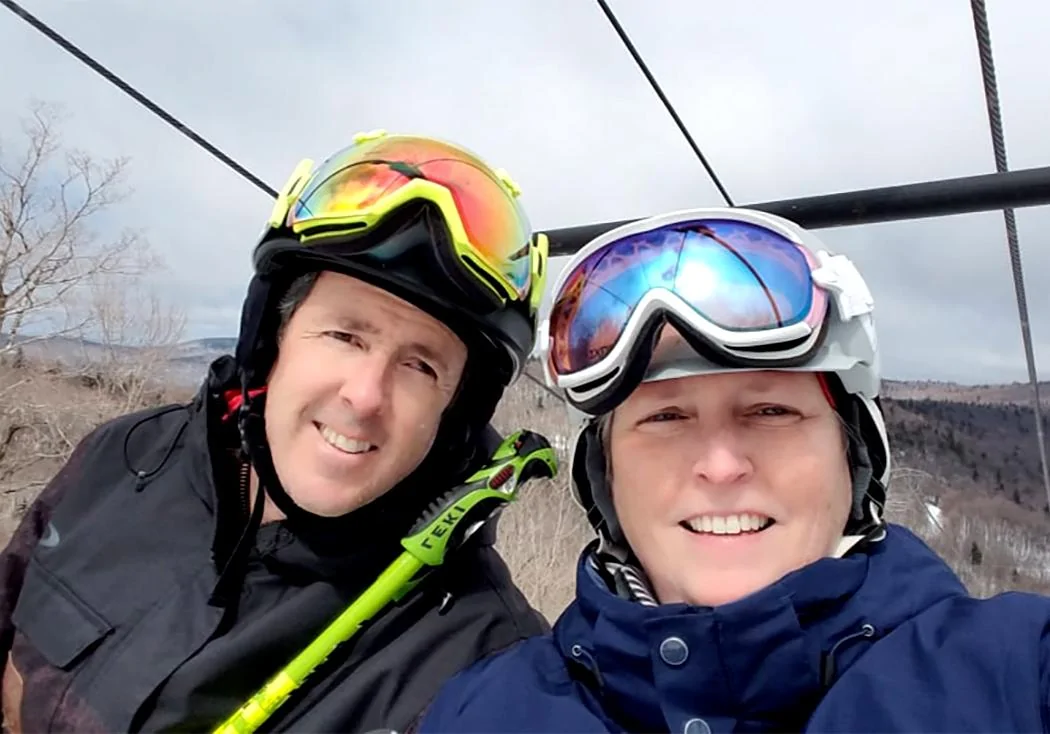 Ford Bronco Surprise Bronco Reveal for Cancer Survivor Wife MM-on-ski-lift