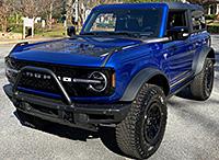 Ford Bronco LIGHTNING BLUE Bronco Club GOAT4X4