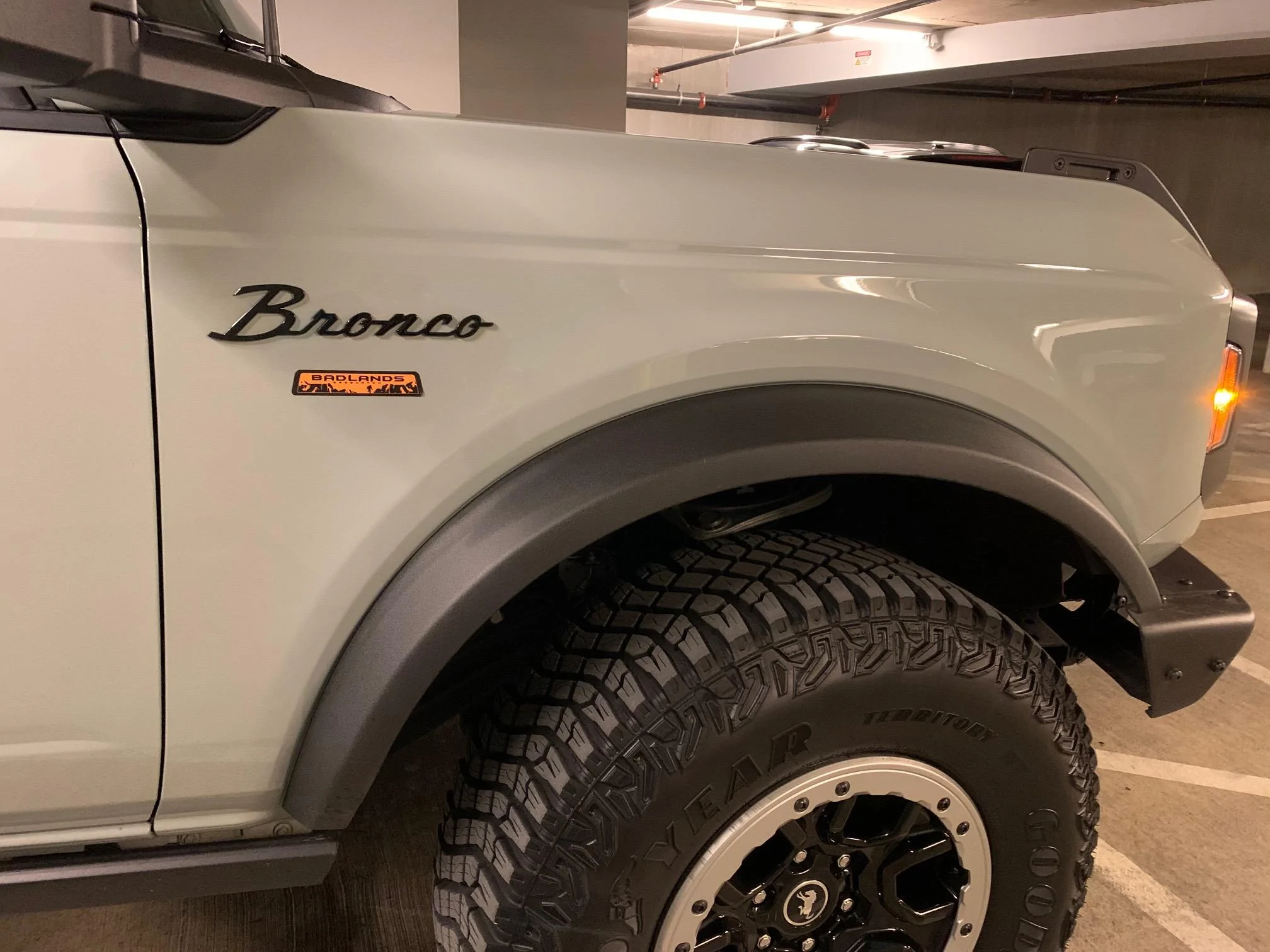 Ford Bronco Feedback requested on custom Badlands decals IMG_2286