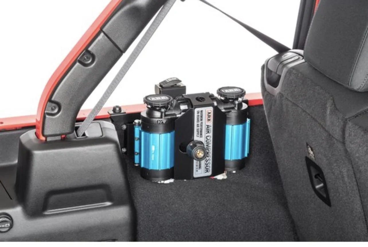 Ford Bronco DIY - ARB Twin Compressor Install using KR Off-Road Engine Bay Mount 88CBD067-7237-454C-9E2A-232268BC113C
