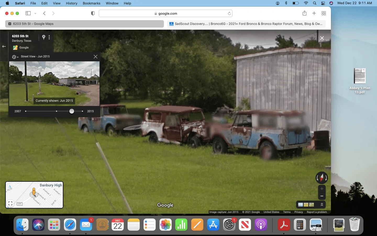 Ford Bronco SadScout Discovery.... Screen Shot 2021-12-22 at 9.11.51 AM