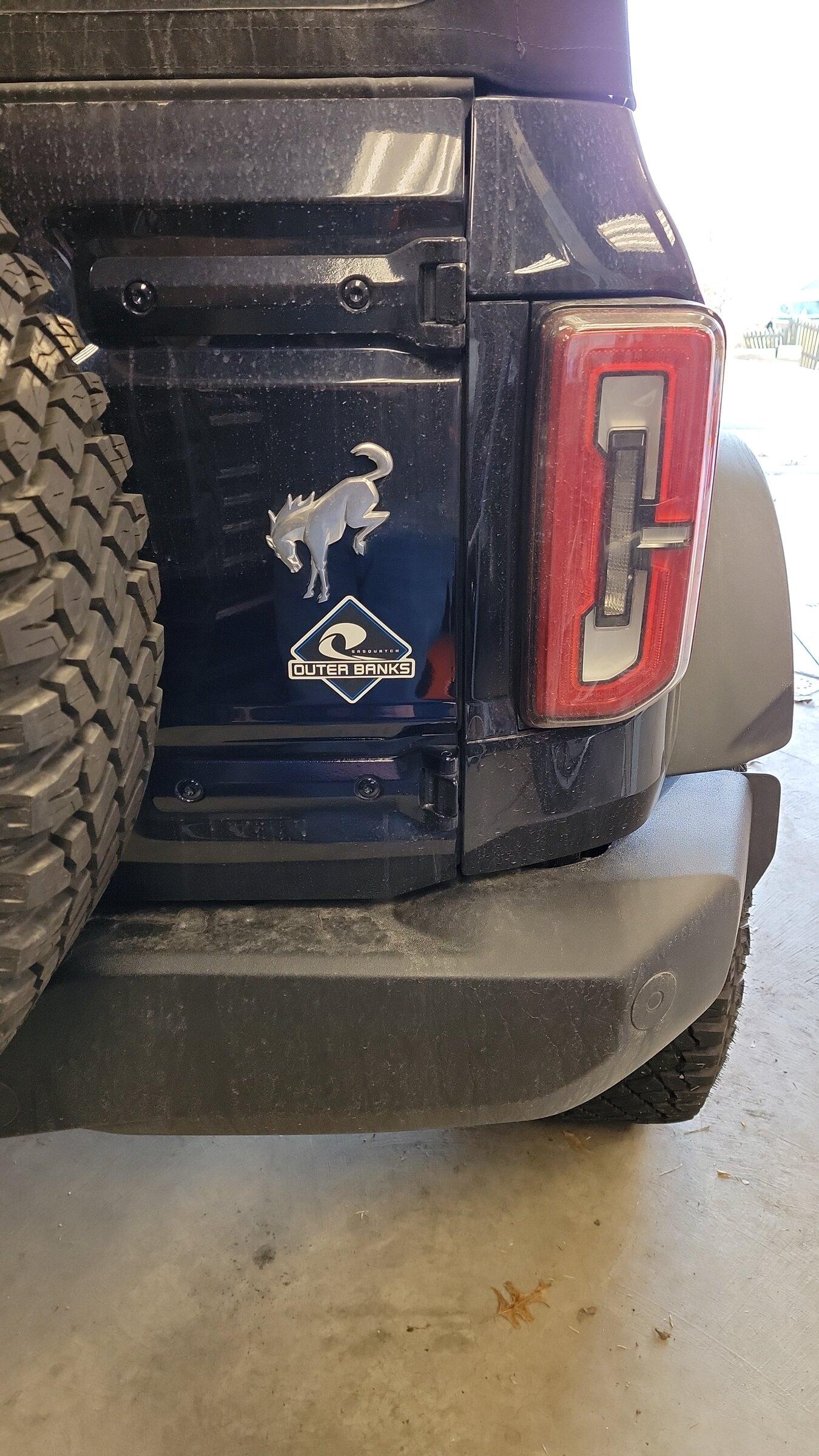 Ford Bronco Feedback requested on custom Badlands decals IMG-20211217-WA0004