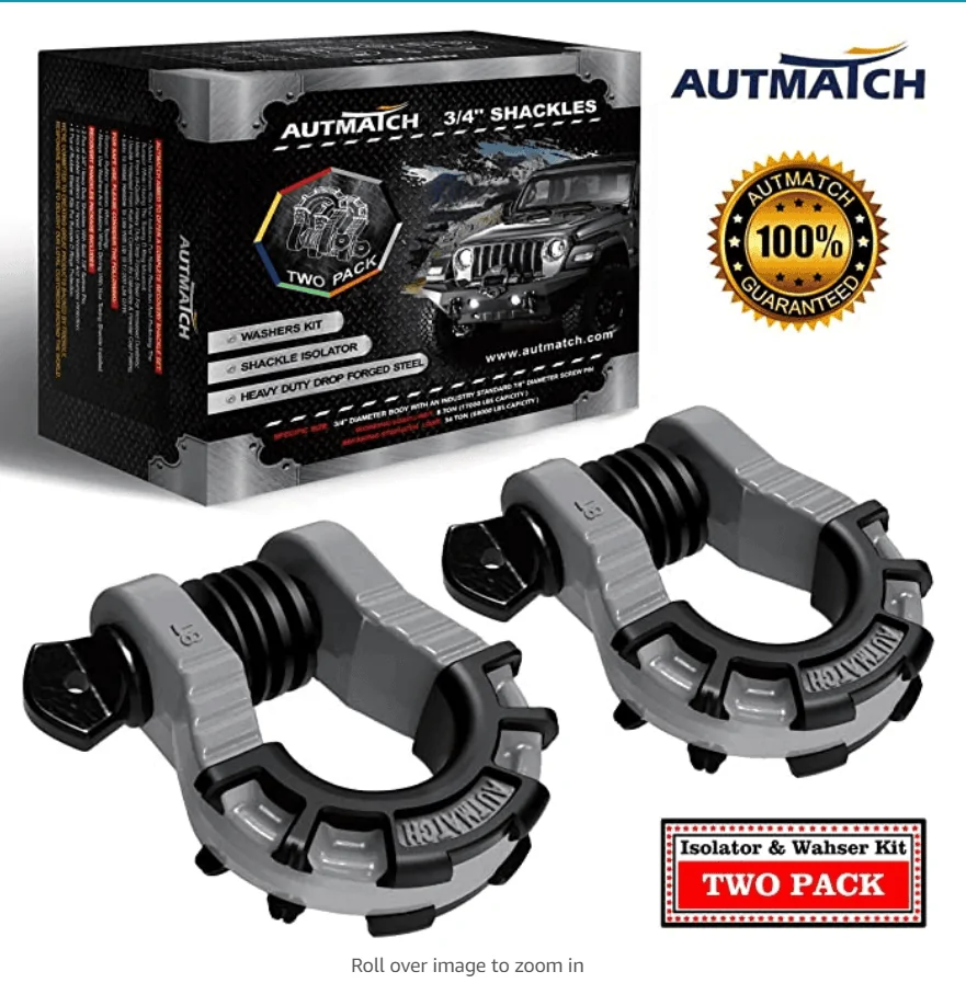 Ford Bronco Tow Shackle size. 1640193034136