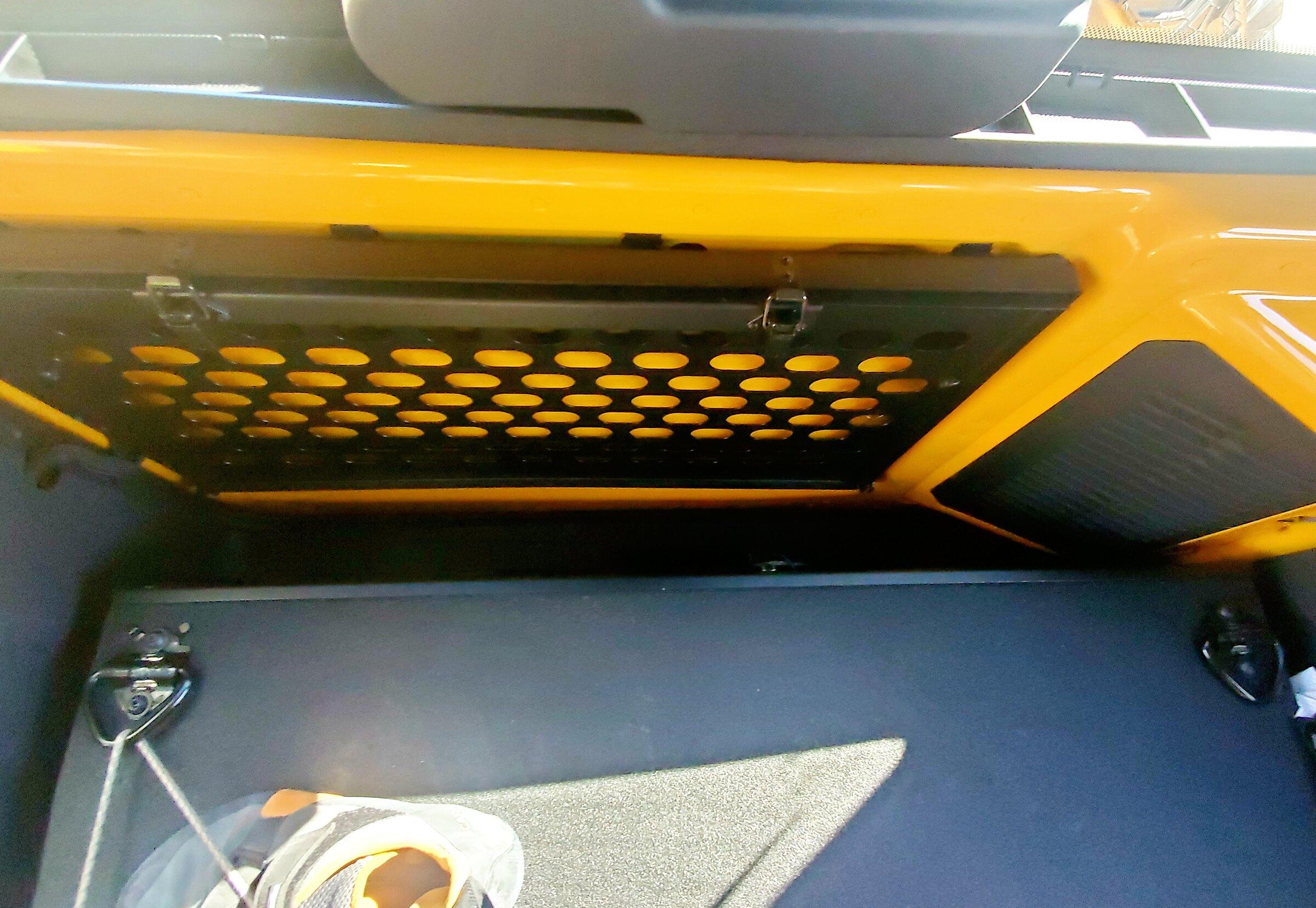 Ford Bronco Does tailgate table work with Deluxe cargo security? 20211222_223852