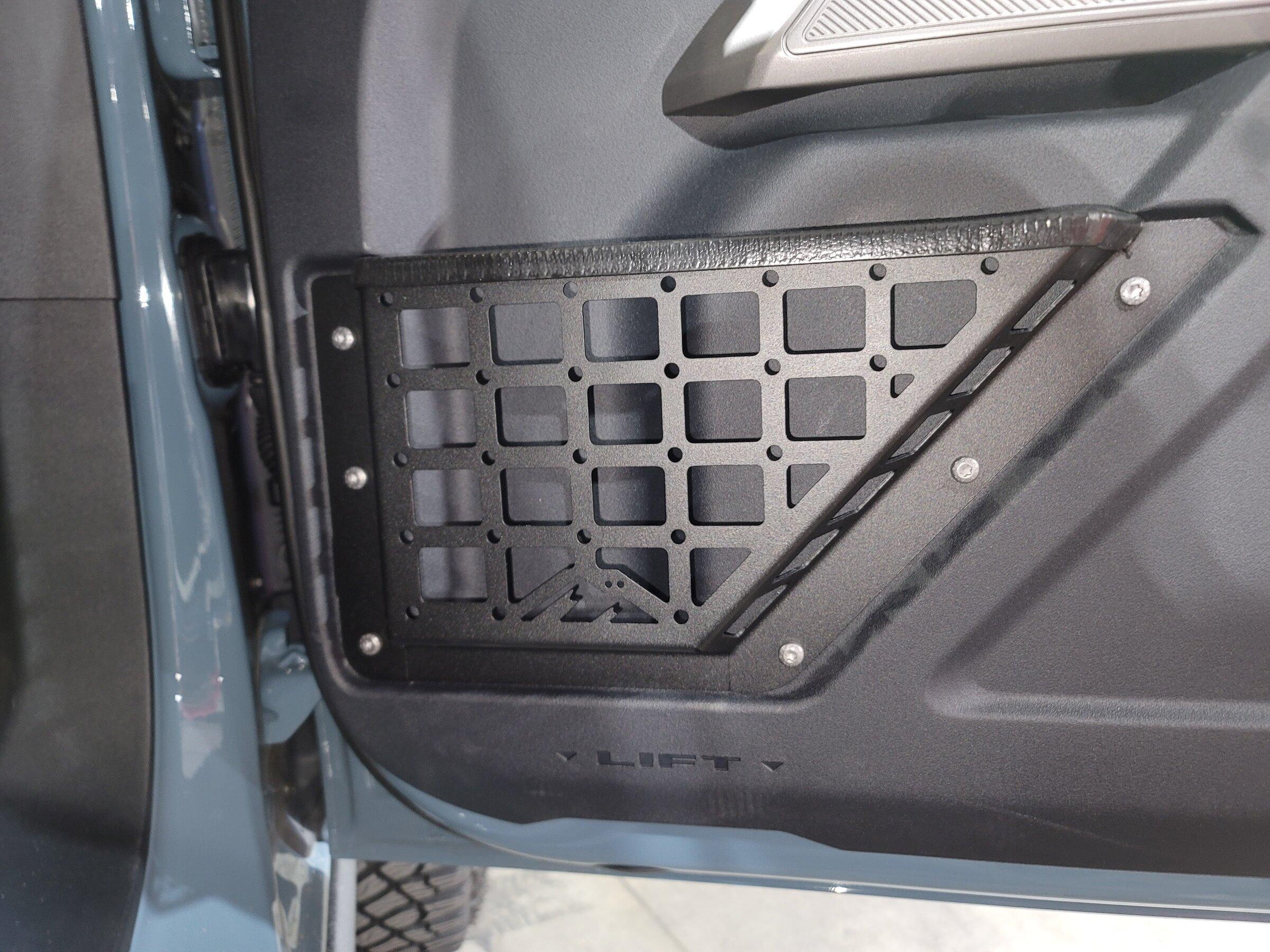 Ford Bronco Door Panel Cargo Nets 20211223_082709