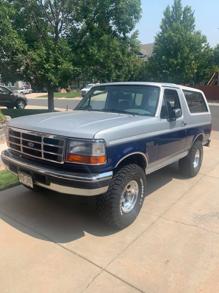 Ford Bronco Denver metro area roll call JS 96 Bronco