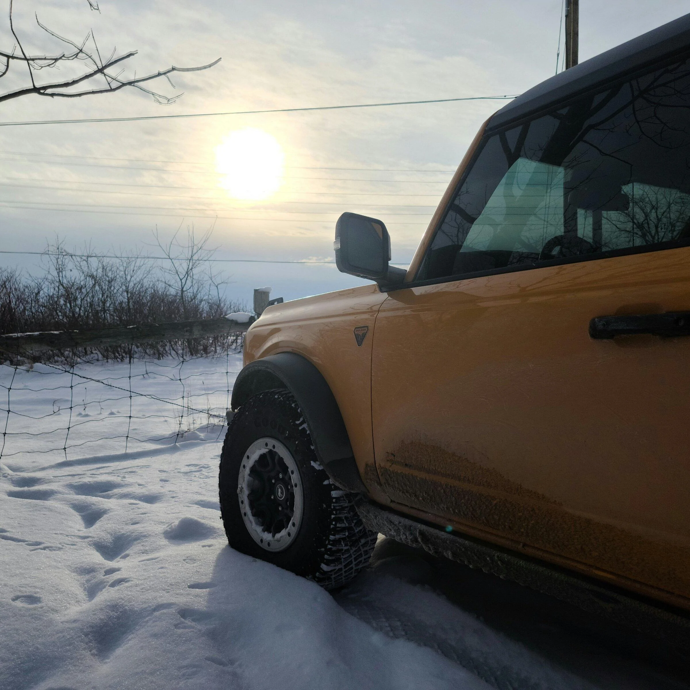 Ford Bronco Share your snowy Bronco pics! IMG_20211223_225537_778