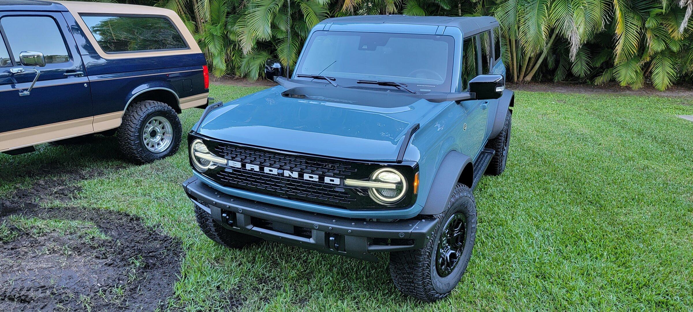 Ford Bronco Finally Took Delivery!!! Wildtrak Joins Blue Fords 20211224_170052