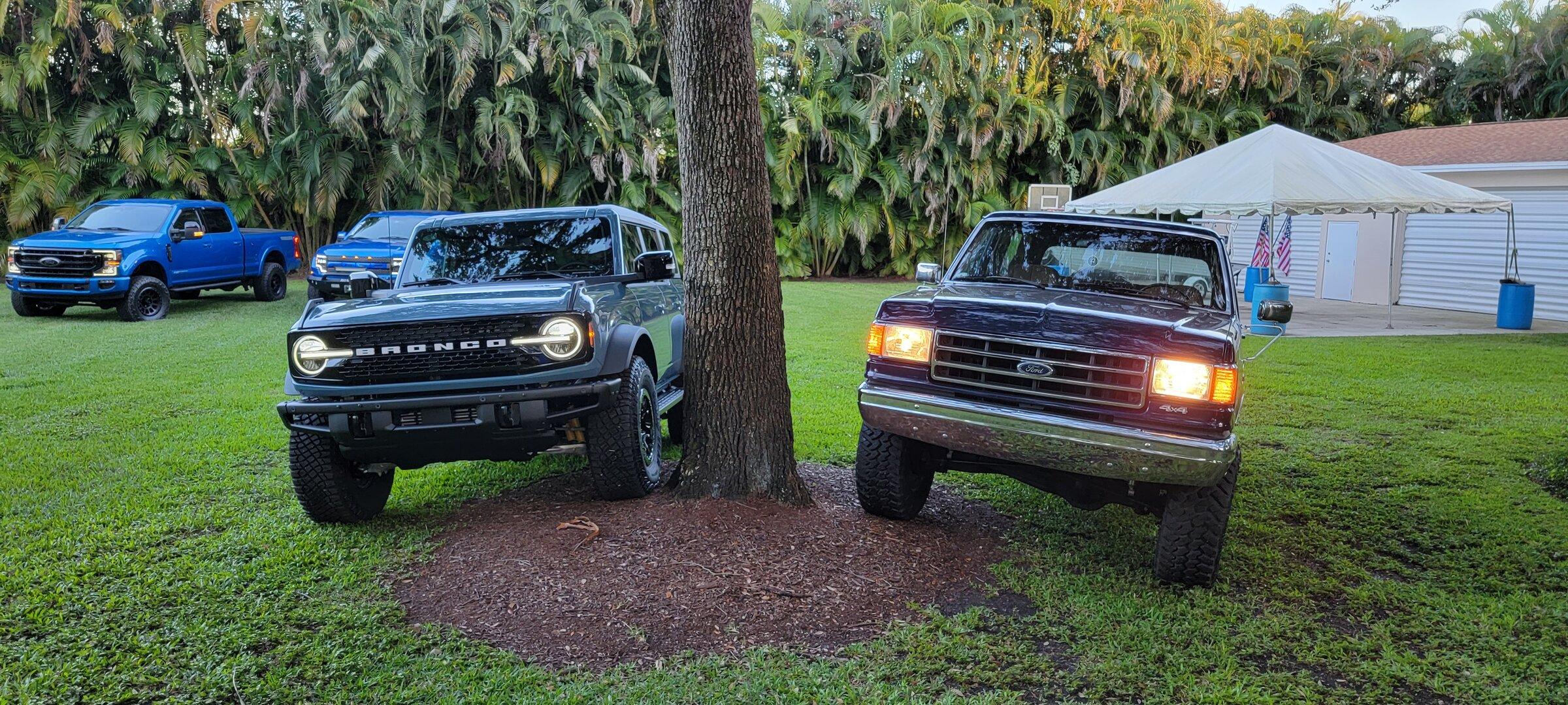 Ford Bronco Finally Took Delivery!!! Wildtrak Joins Blue Fords 20211224_170431