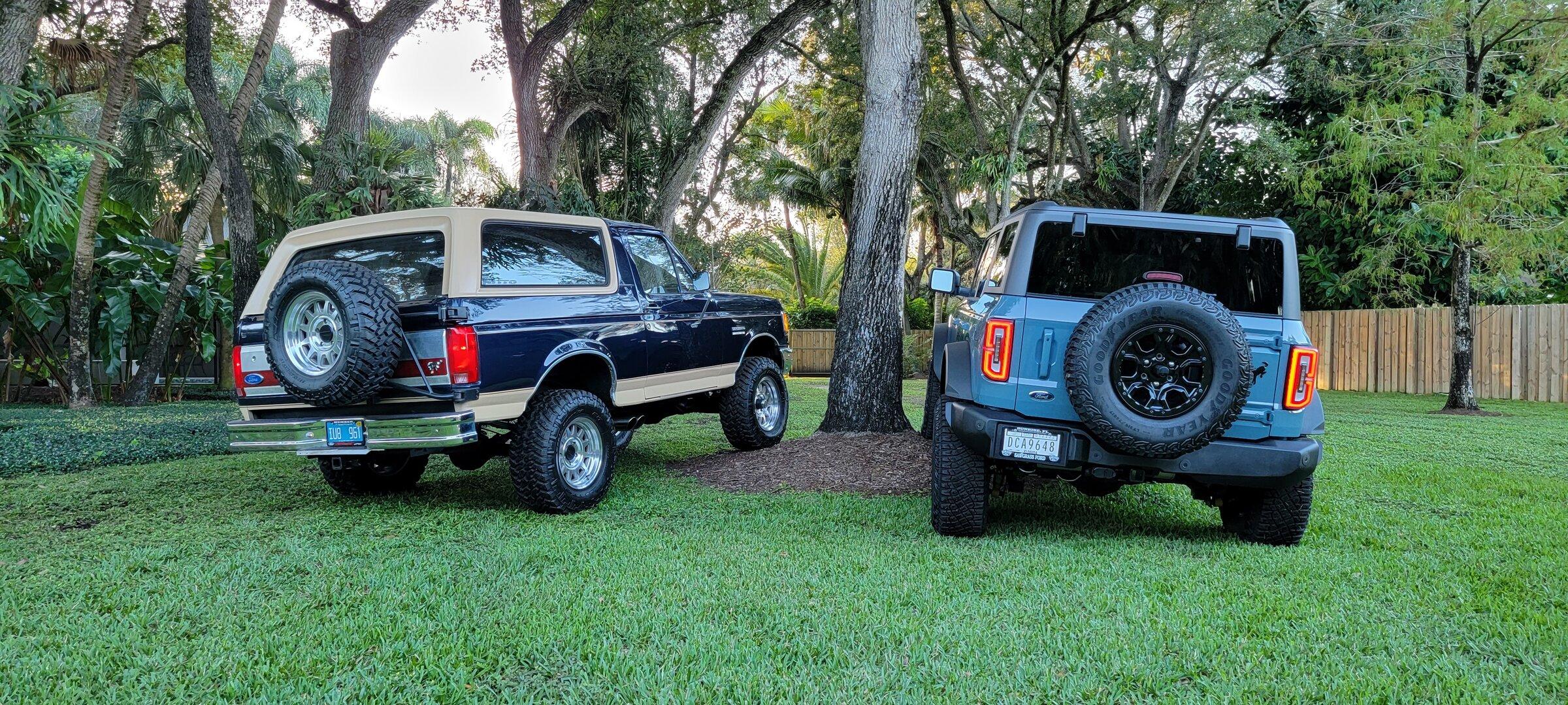 Ford Bronco Finally Took Delivery!!! Wildtrak Joins Blue Fords 20211224_170508
