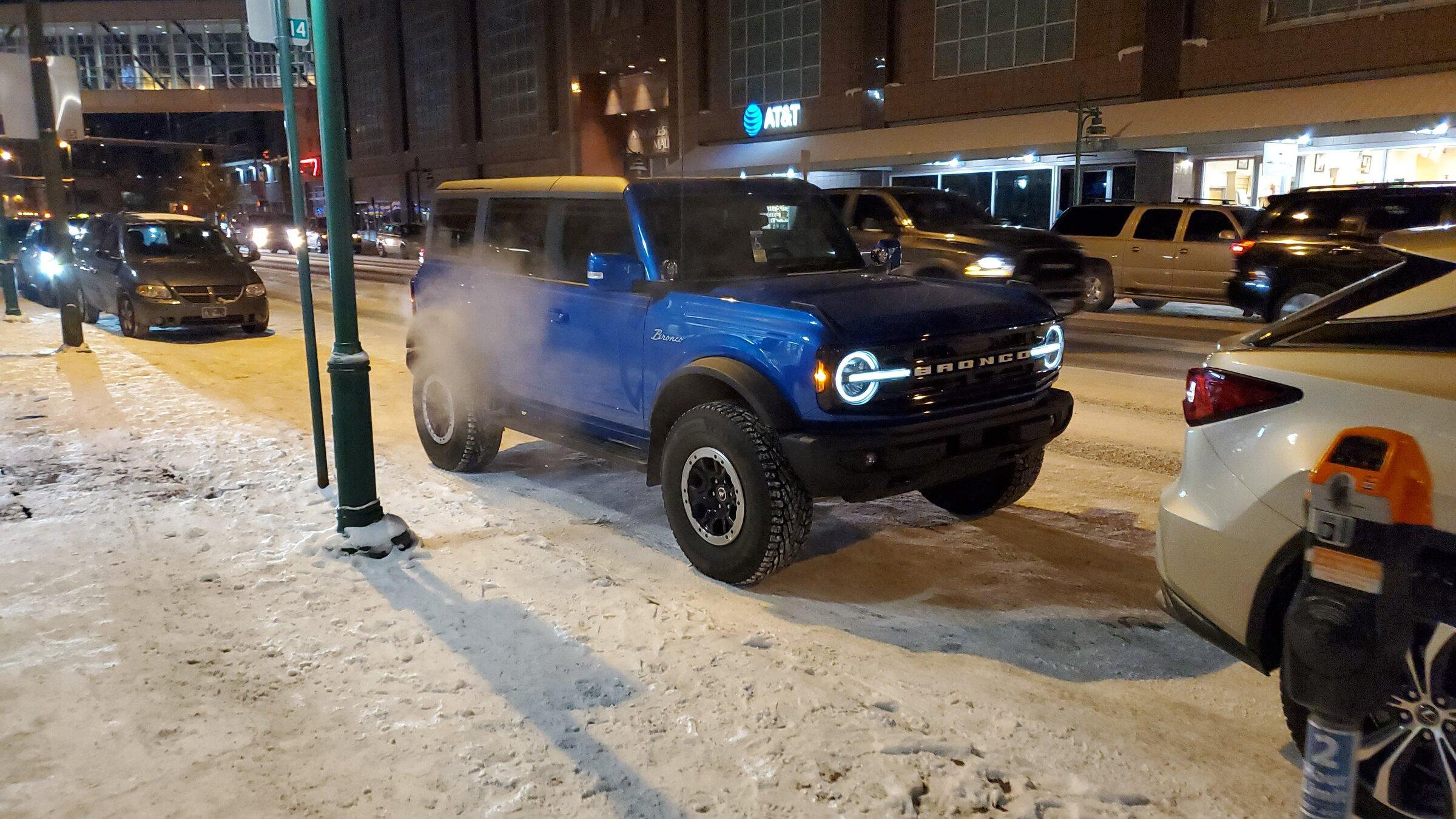Ford Bronco Share your snowy Bronco pics! 20211127_172738