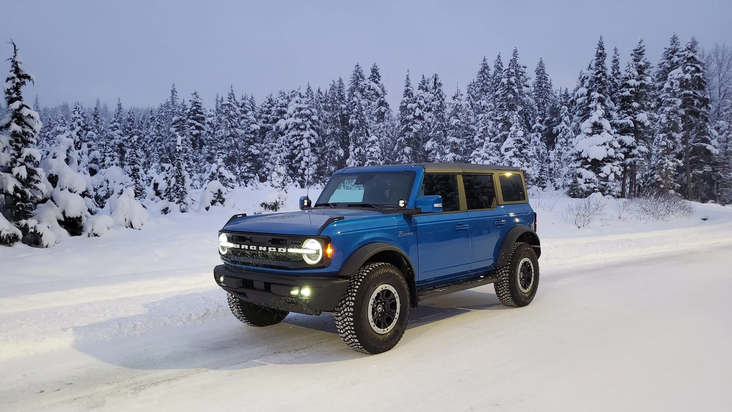 Ford Bronco Share your snowy Bronco pics! 20211113_165059