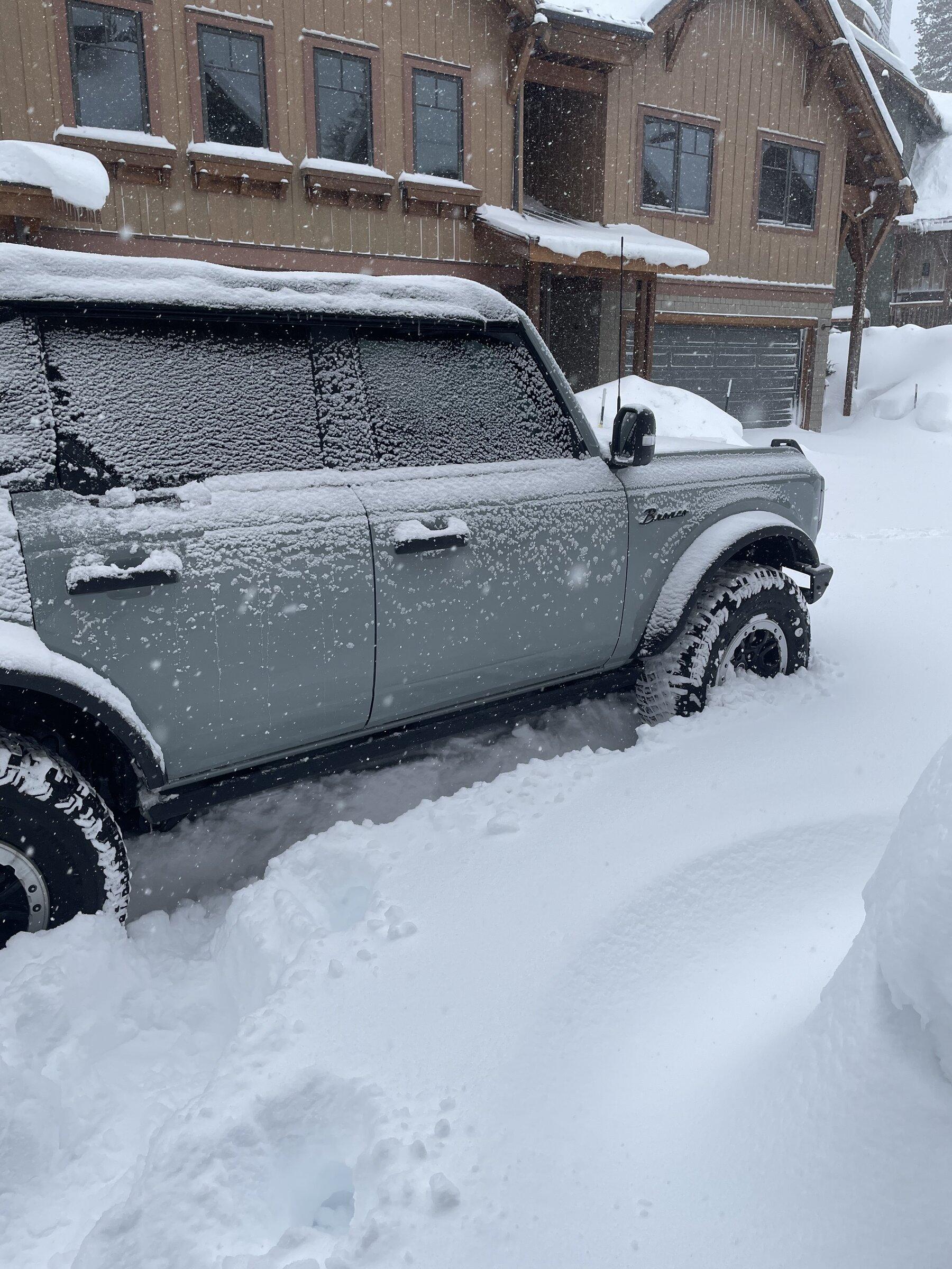 Ford Bronco Share your snowy Bronco pics! 470B19BB-CE9E-4C06-8648-F9480309382C