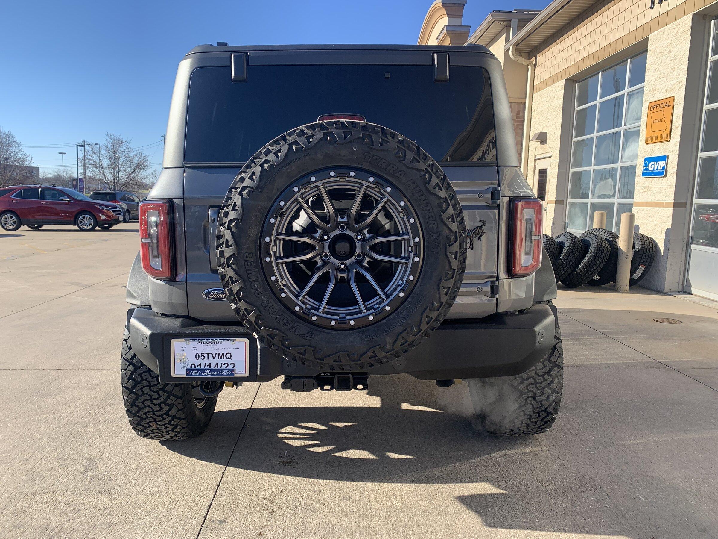 Ford Bronco Doski wildtrak build 71EC2AA7-9EBF-4C97-9EBE-65008407C1B1