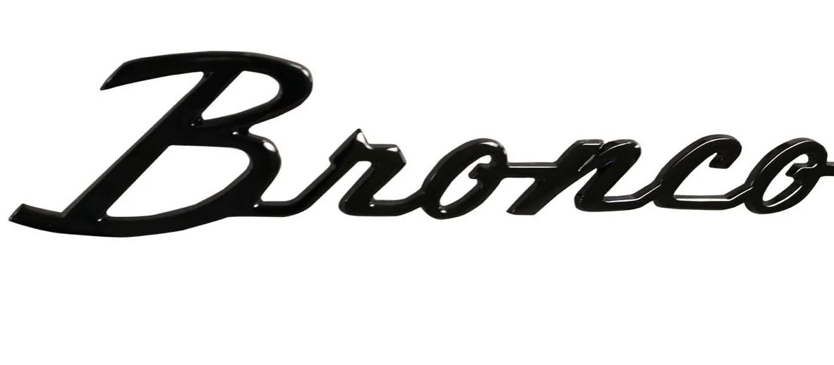 Ford Bronco 6th Gen Bronco Fender Script 5A332BA2-13C5-4B33-8087-382C9747180F