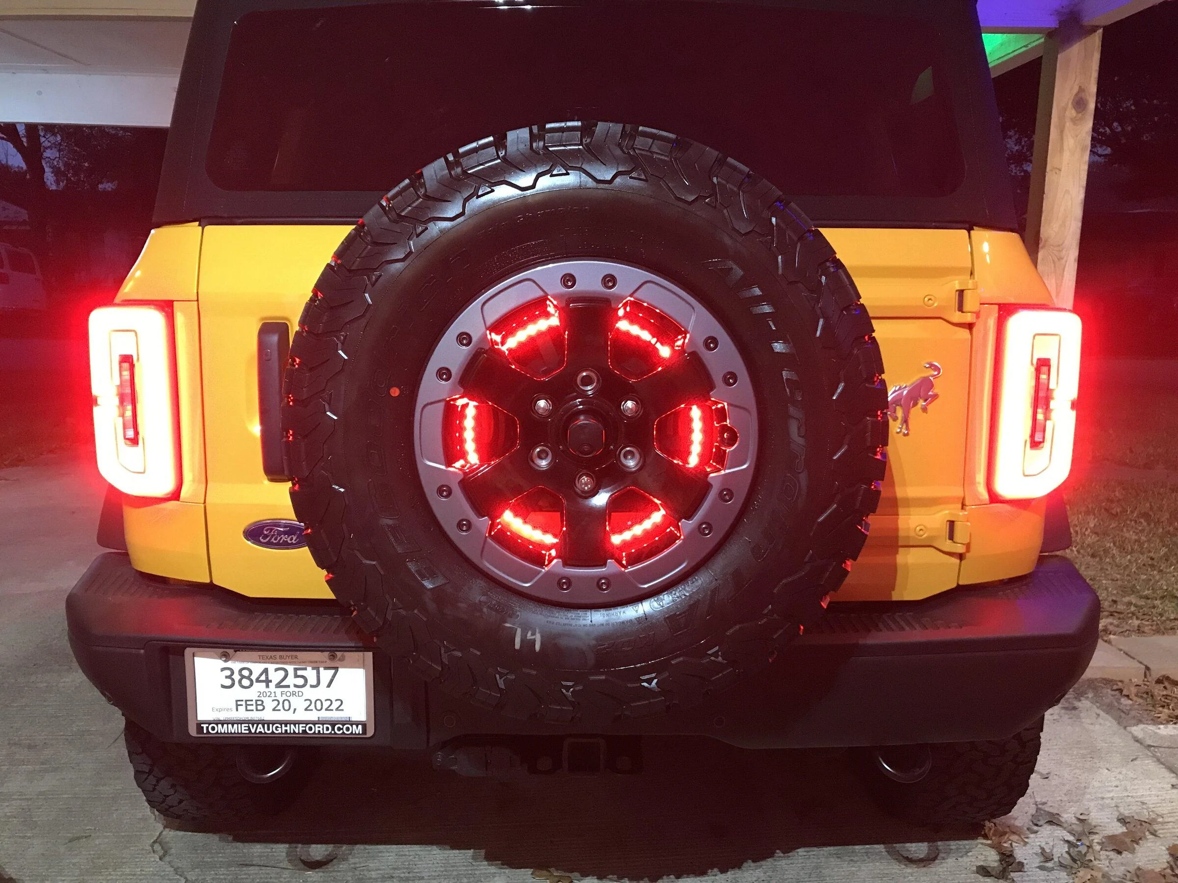 Ford Bronco New Illuminated Third Brake Light for Bronco 0232C4CC-92A9-49F8-8E1F-C998D2A9D0D4