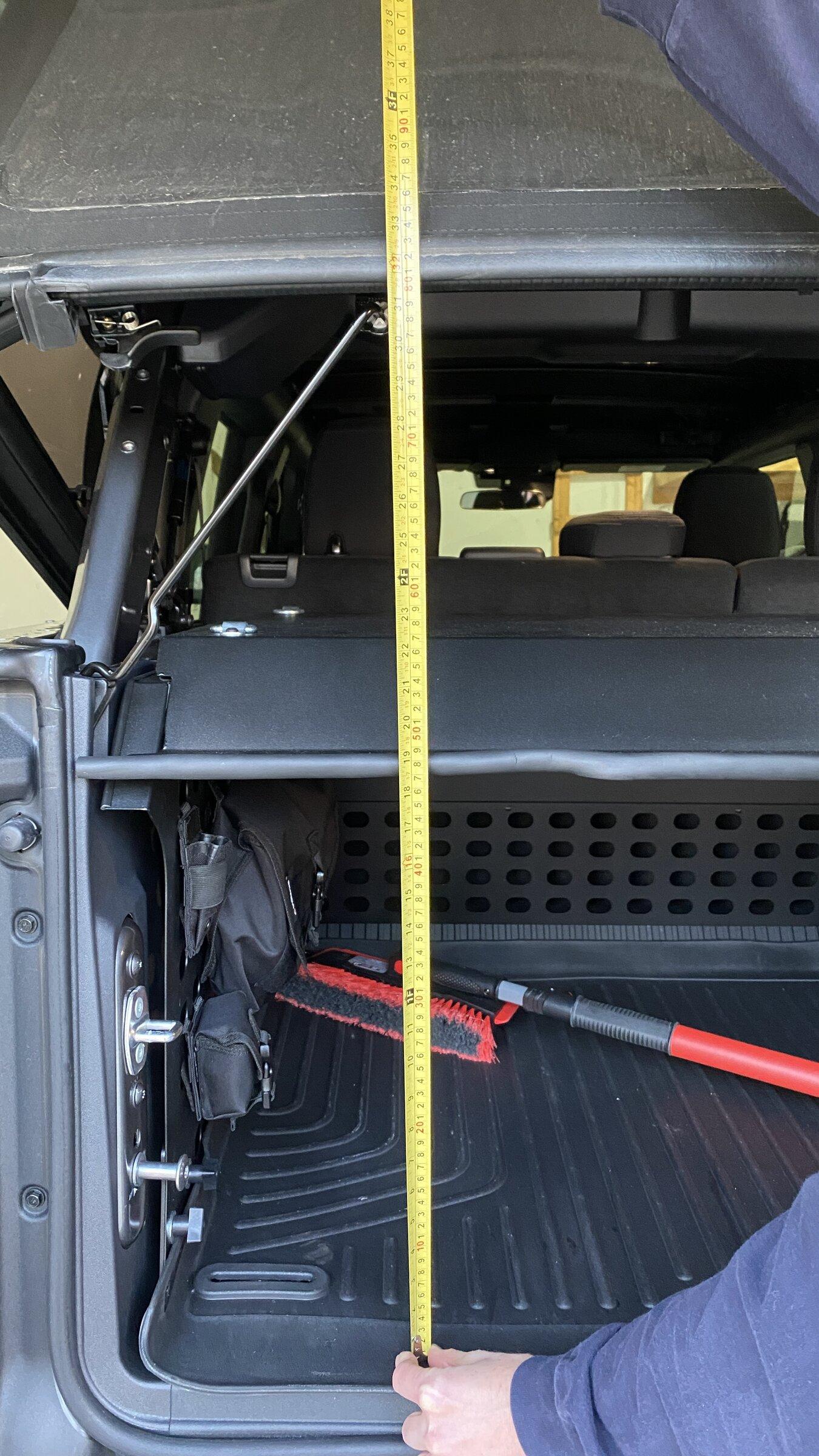 Ford Bronco Soft Top Opening Height 6E611DFC-4B55-404F-A5E6-B40FF1E42E5C