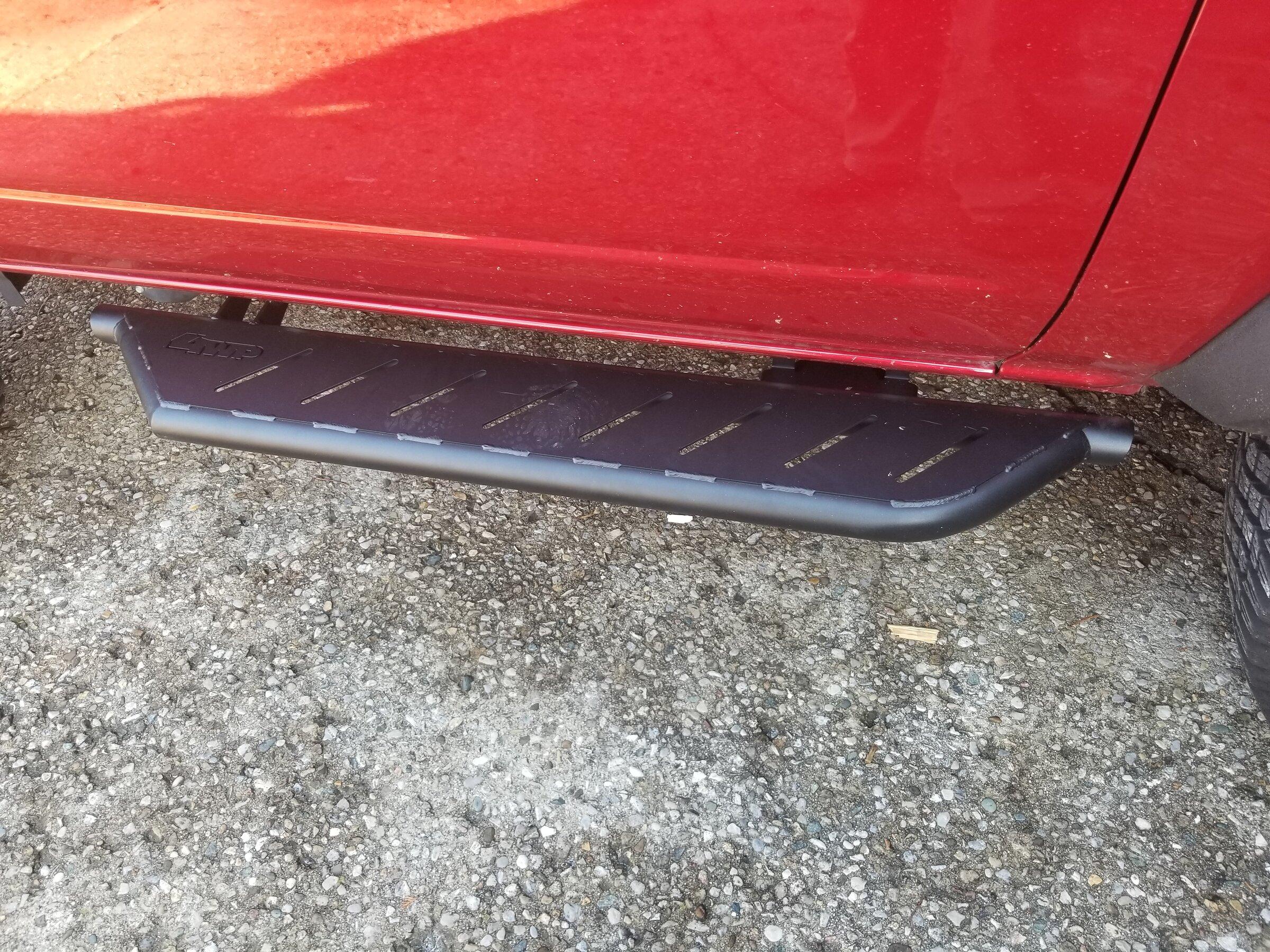 Ford Bronco Rock Rails, Side Steps, and Sliders. 20211226_115054