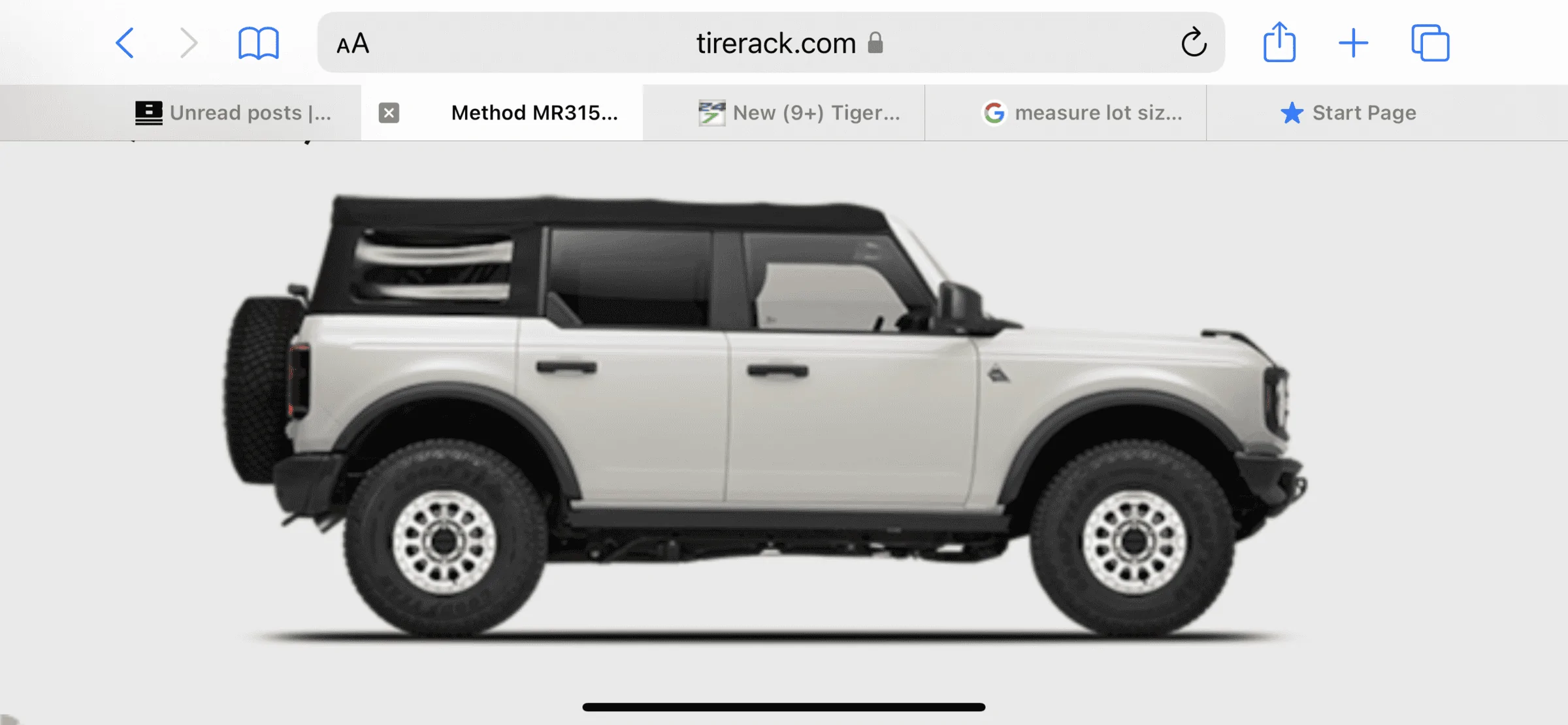 Ford Bronco Method 701 installed 292CBC47-2752-4F64-A32B-0EE911FD5983