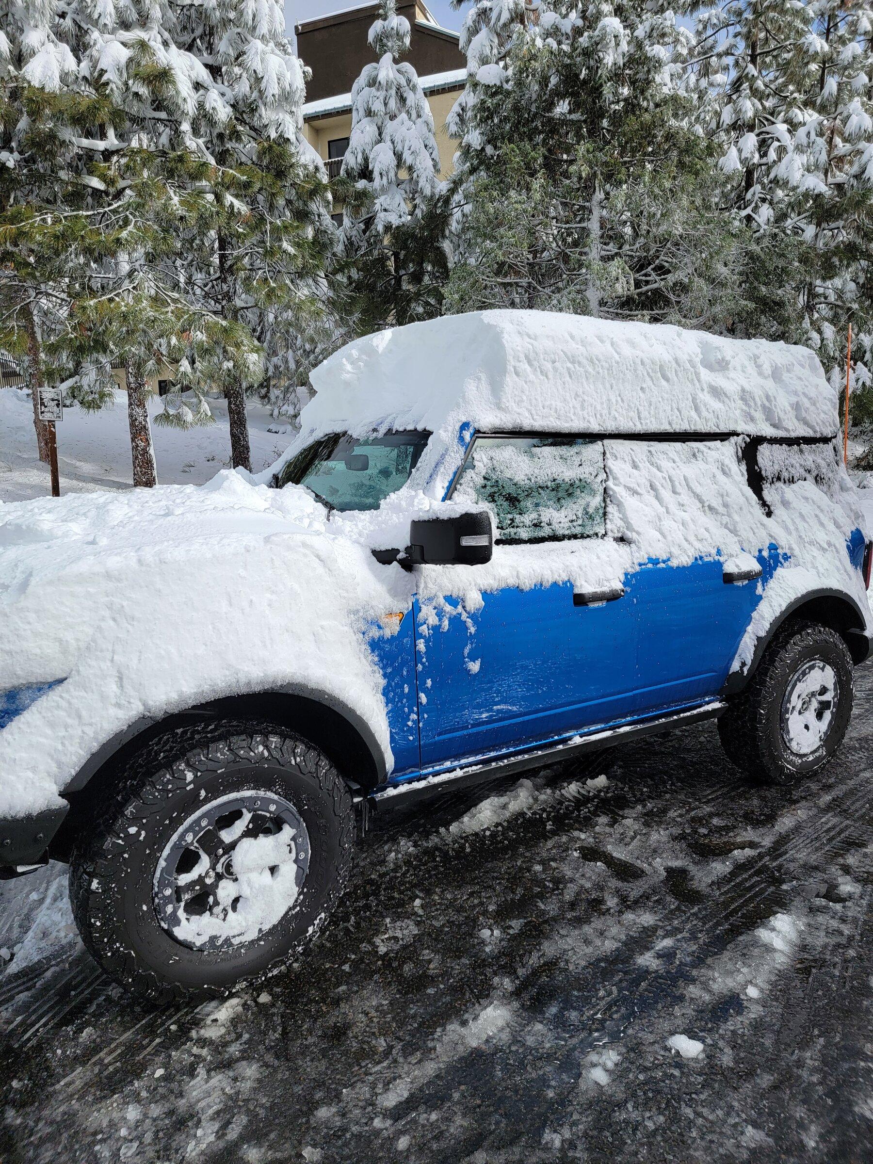 Ford Bronco Soft Top Bronco Survives Its First Snow Trials 20211226_103241