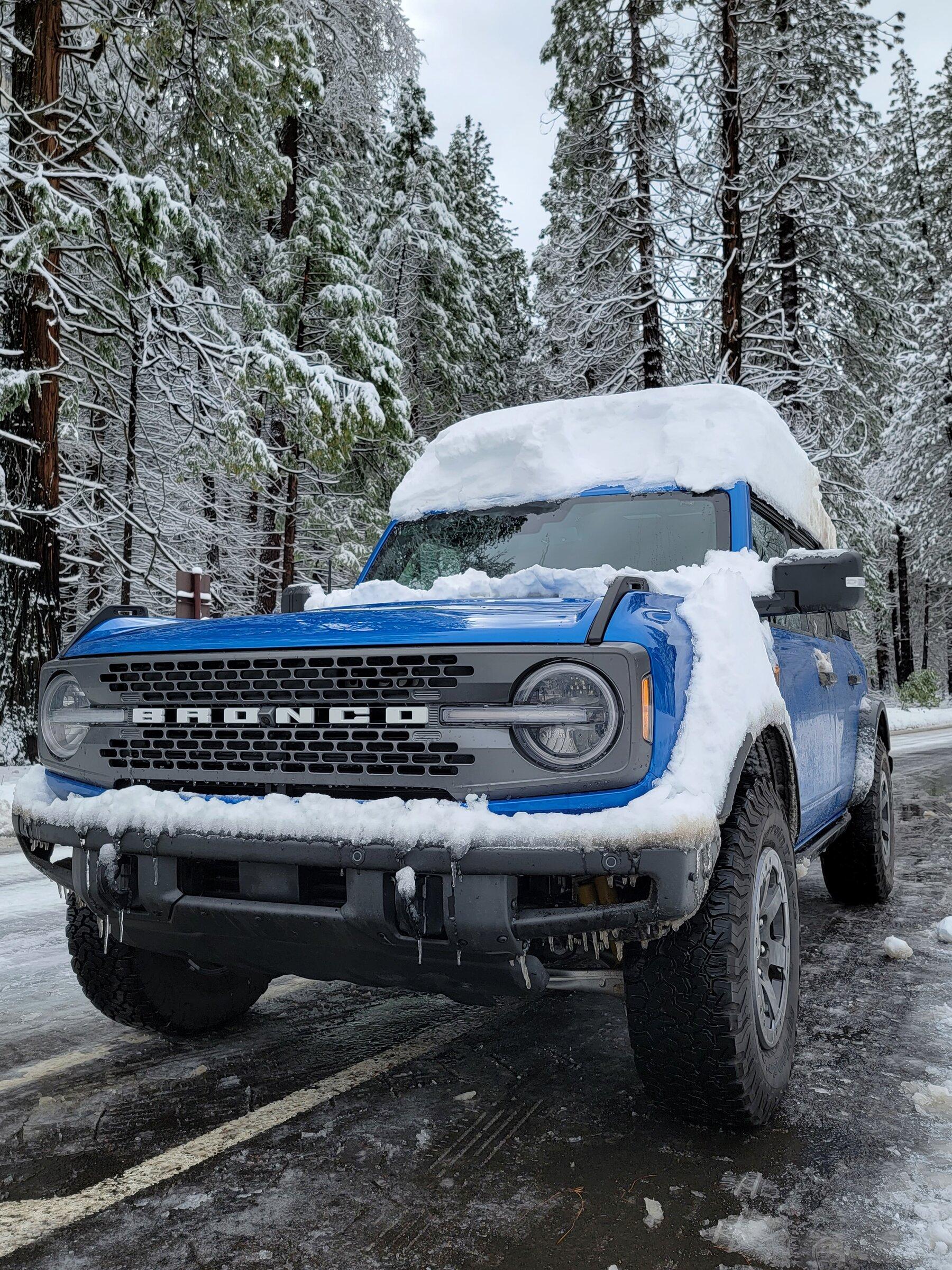 Ford Bronco Soft Top Bronco Survives Its First Snow Trials 20211226_123738