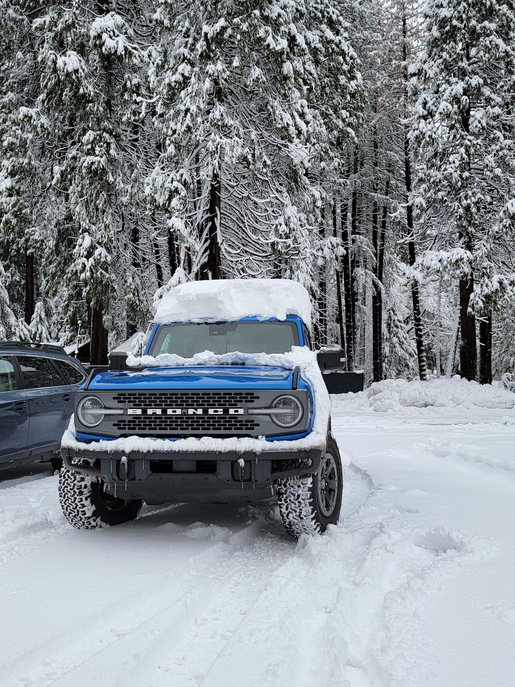 Ford Bronco Soft Top Bronco Survives Its First Snow Trials 20211226_124726