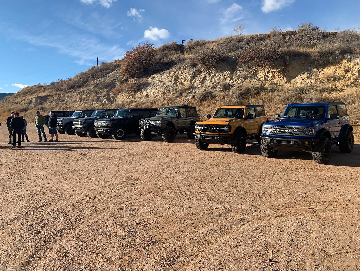 Ford Bronco Broncos out for the day after Christmas run A142166B-8BC1-49FA-A539-8A61DCA026C5