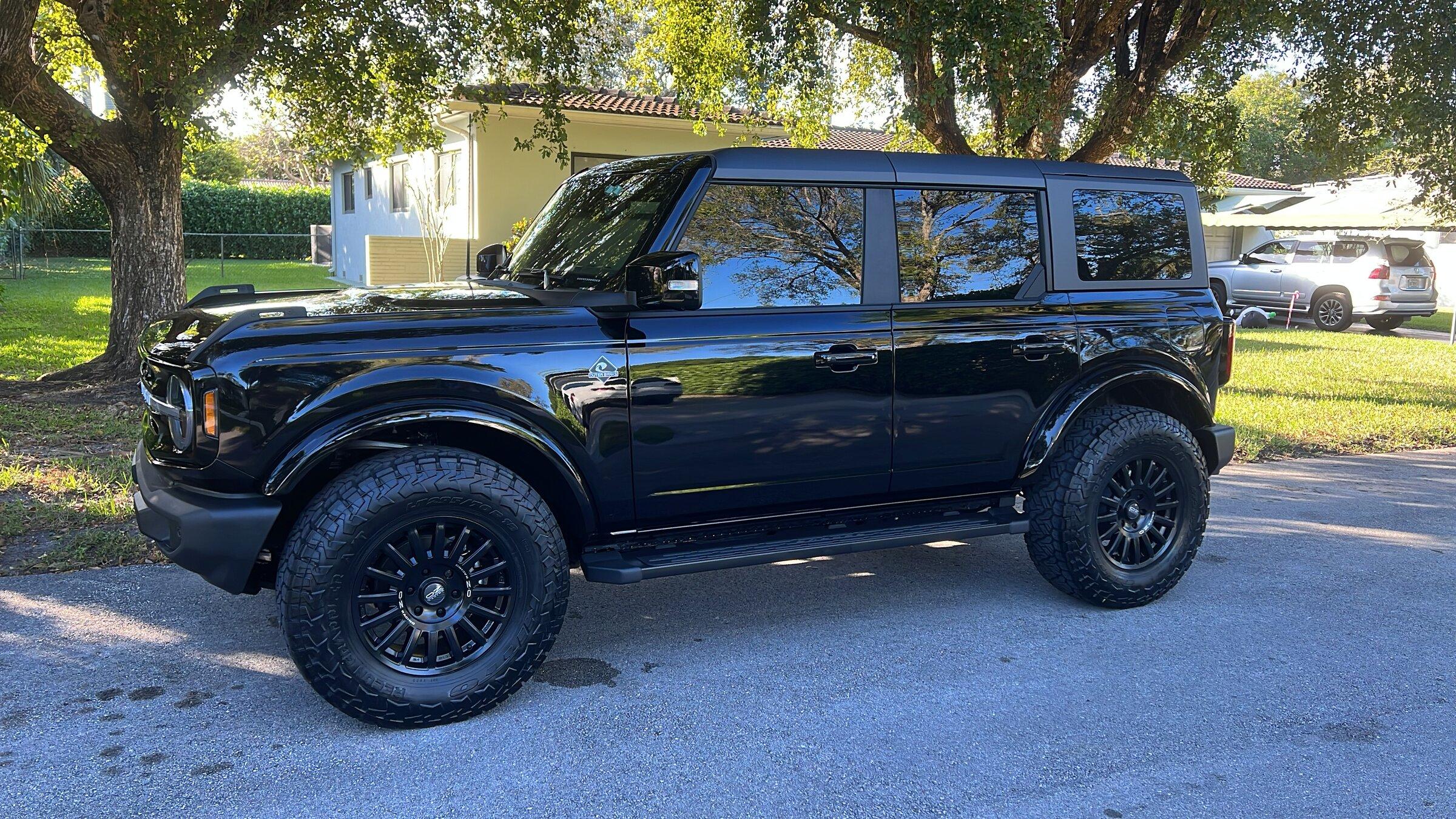 Ford Bronco Show us your installed wheel / tire upgrades here! (Pics) E04586C5-6A2C-43EA-88B2-842399FCACF9