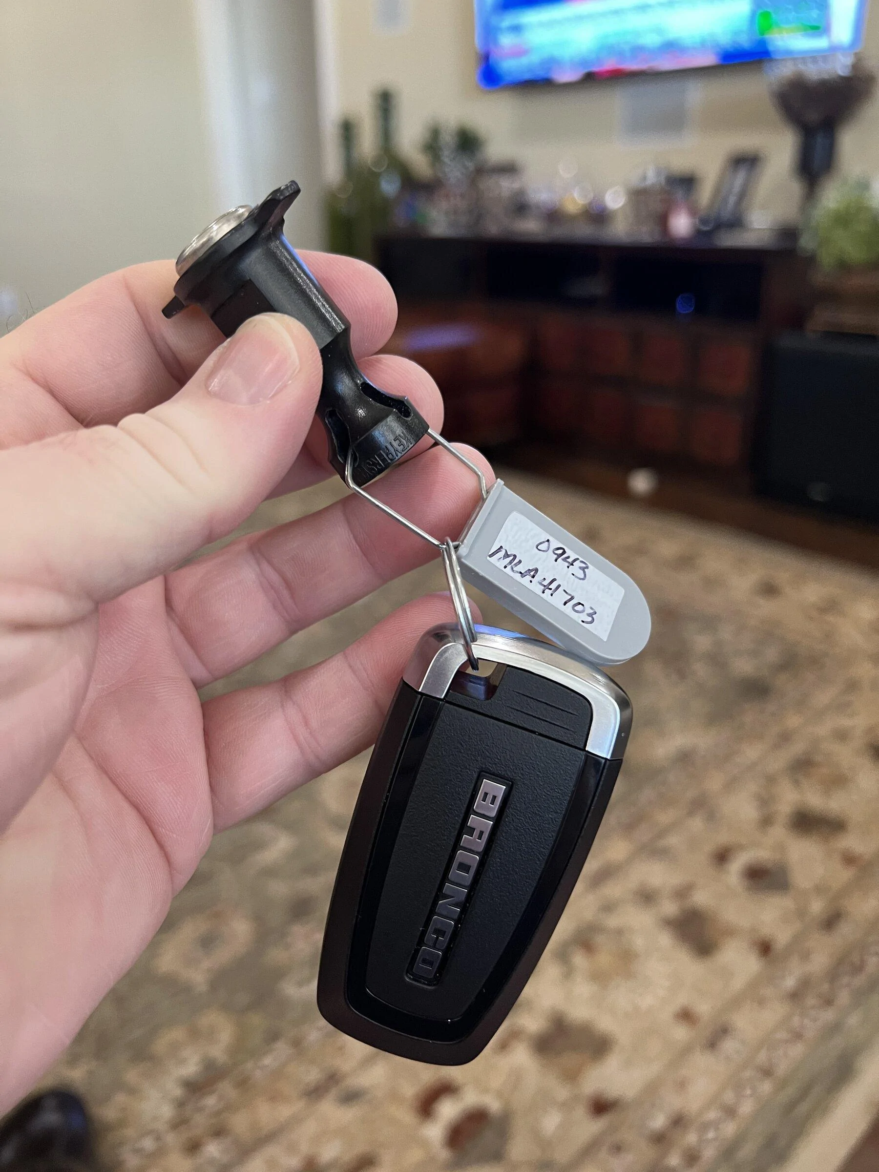 Ford Bronco What is this on my key? A23E59B9-C125-449F-9ACB-5F23DB616E2D