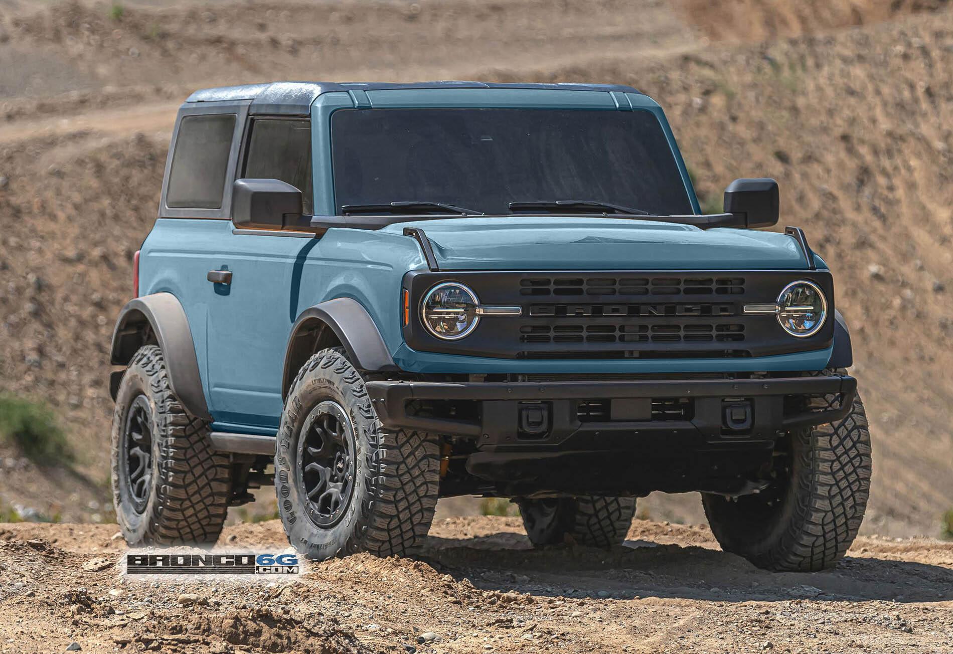 Ford Bronco Cactus Gray and Area 51 B6102222-5848-4104-8500-EEAD2B90ADFA