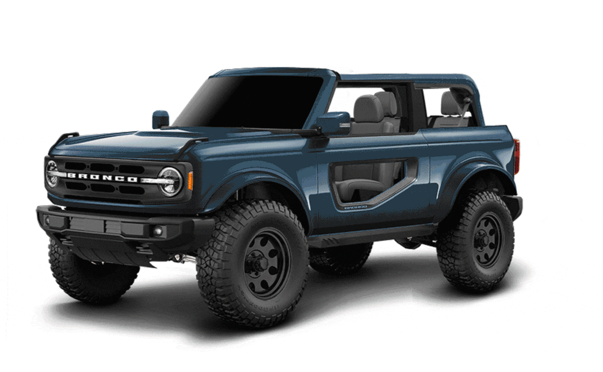 Ford Bronco Cutout Door Questions _ GIF _ Bronco OB Half Door Ultra164 KM2 185x70x17