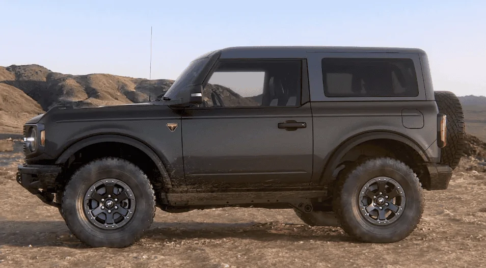 Ford Bronco Carbonized Gray Paint Thread CG1