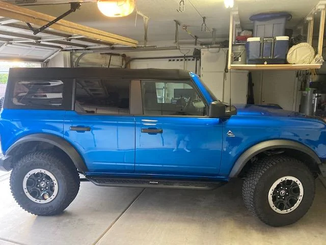 Ford Bronco Go Rhino D6 sliders / steps install notes & feedback IMG_5412