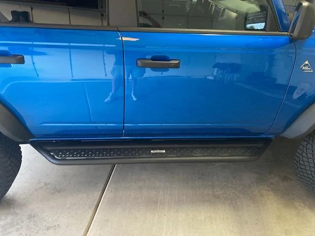 Ford Bronco Go Rhino D6 sliders / steps install notes & feedback IMG_5413