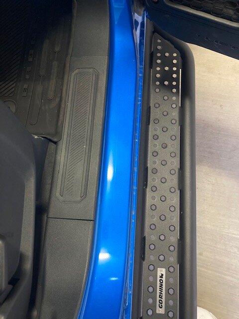Ford Bronco Go Rhino D6 sliders / steps install notes & feedback IMG_5416