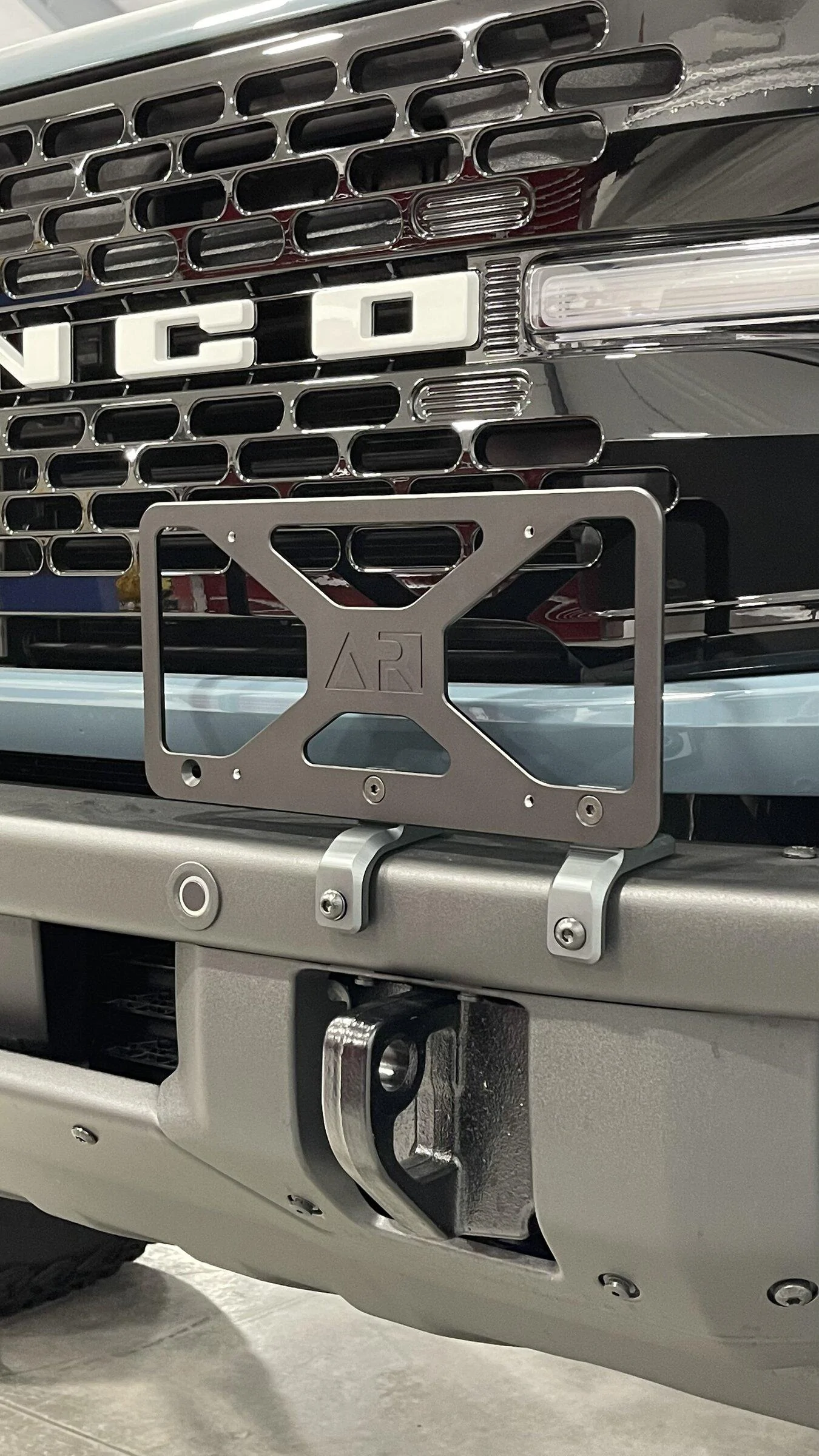 Ford Bronco Front license plate mount options? A56B98F7-2B30-4626-A34E-DD793CC3DD2F