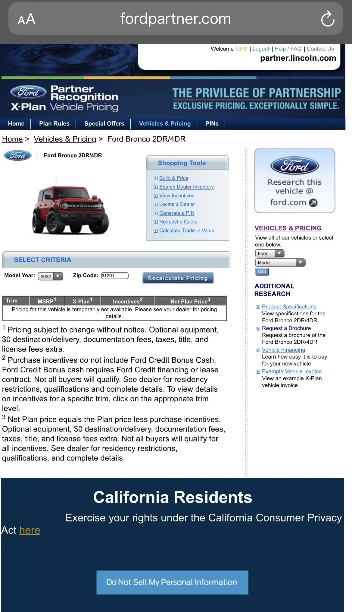 Ford Bronco Looking for x plan help. 552436ED-58AD-4496-A803-5A28F49420E9