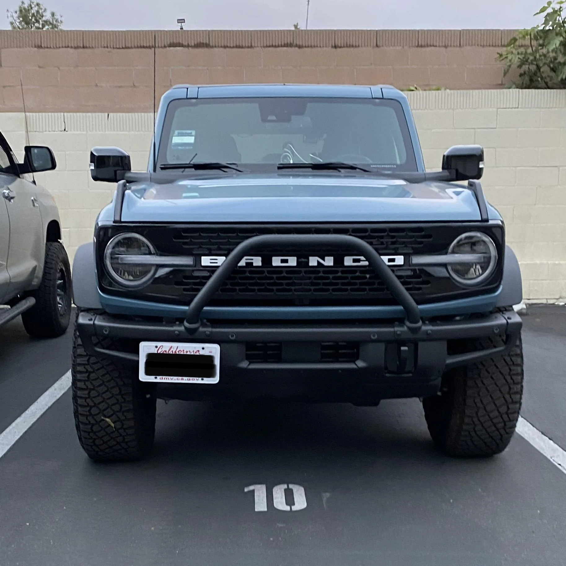 Ford Bronco Front license plate mount options? FEE652FD-A575-4BD8-9220-425597ECC8F4